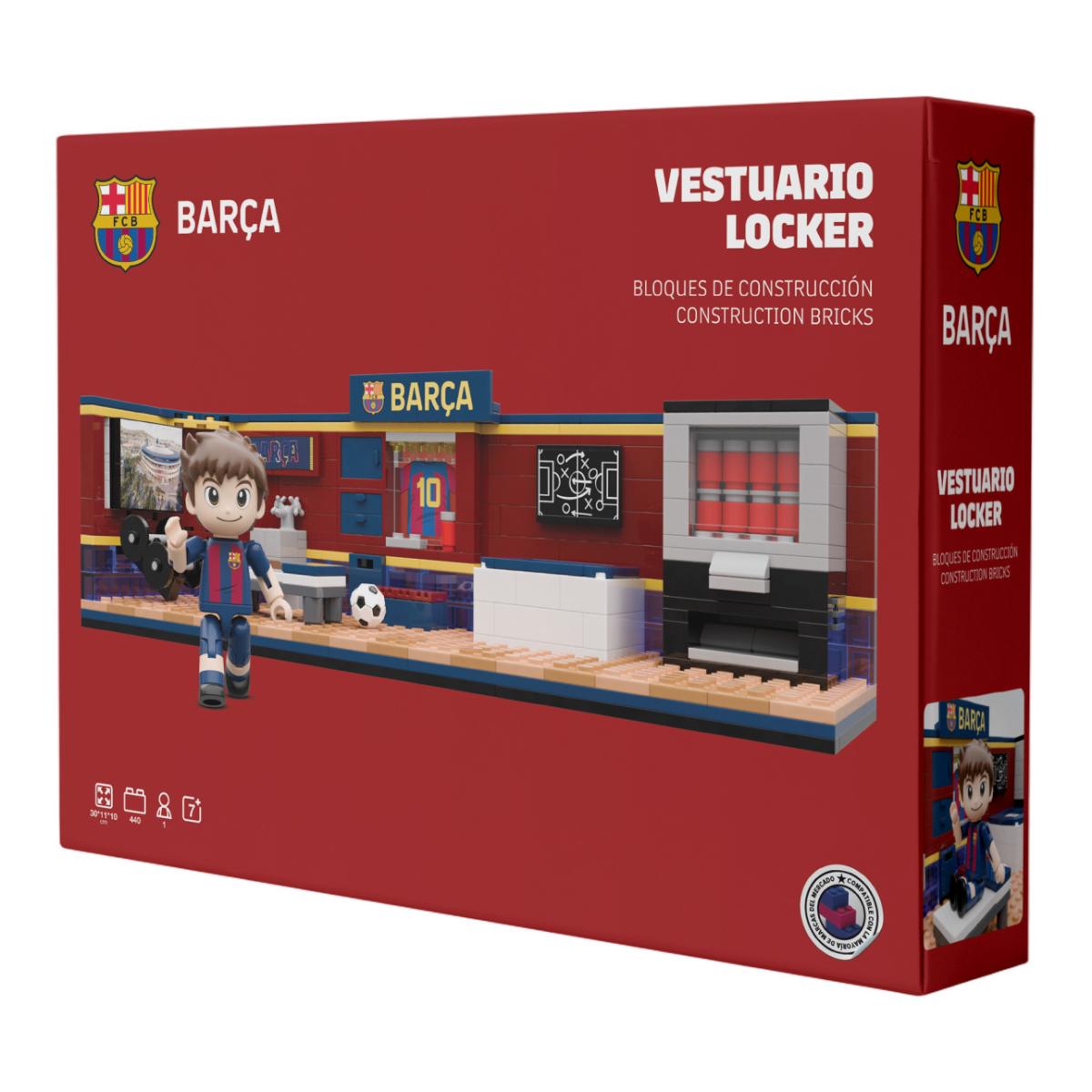 Conjunto Construção de Balnearios Do F.C. Barcelona 439 Peças 13