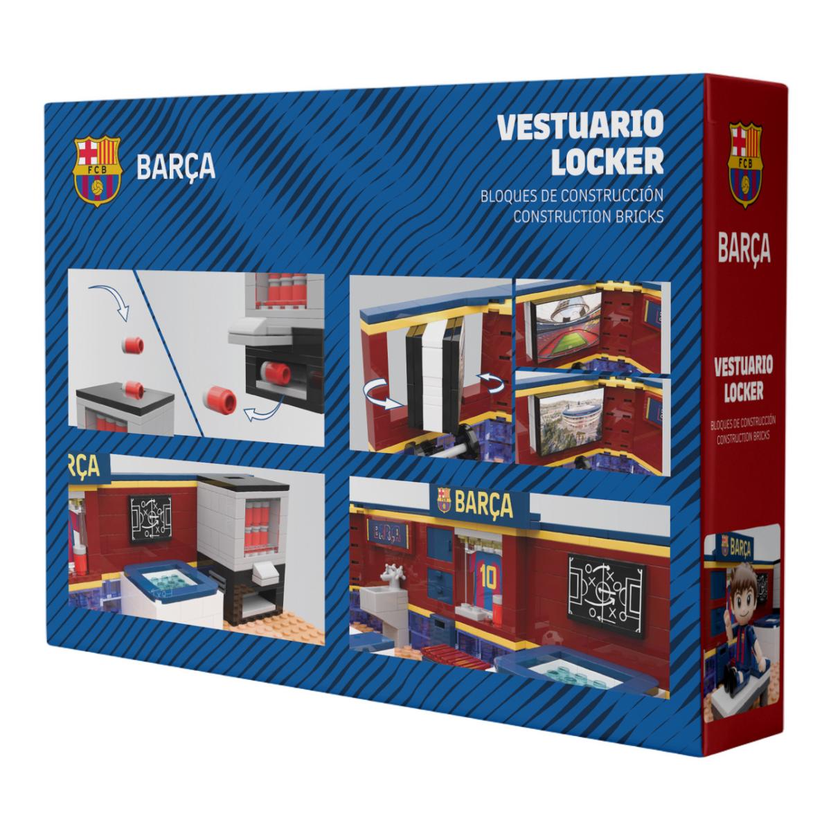 Conjunto Construção de Balnearios Do F.C. Barcelona 439 Peças 14