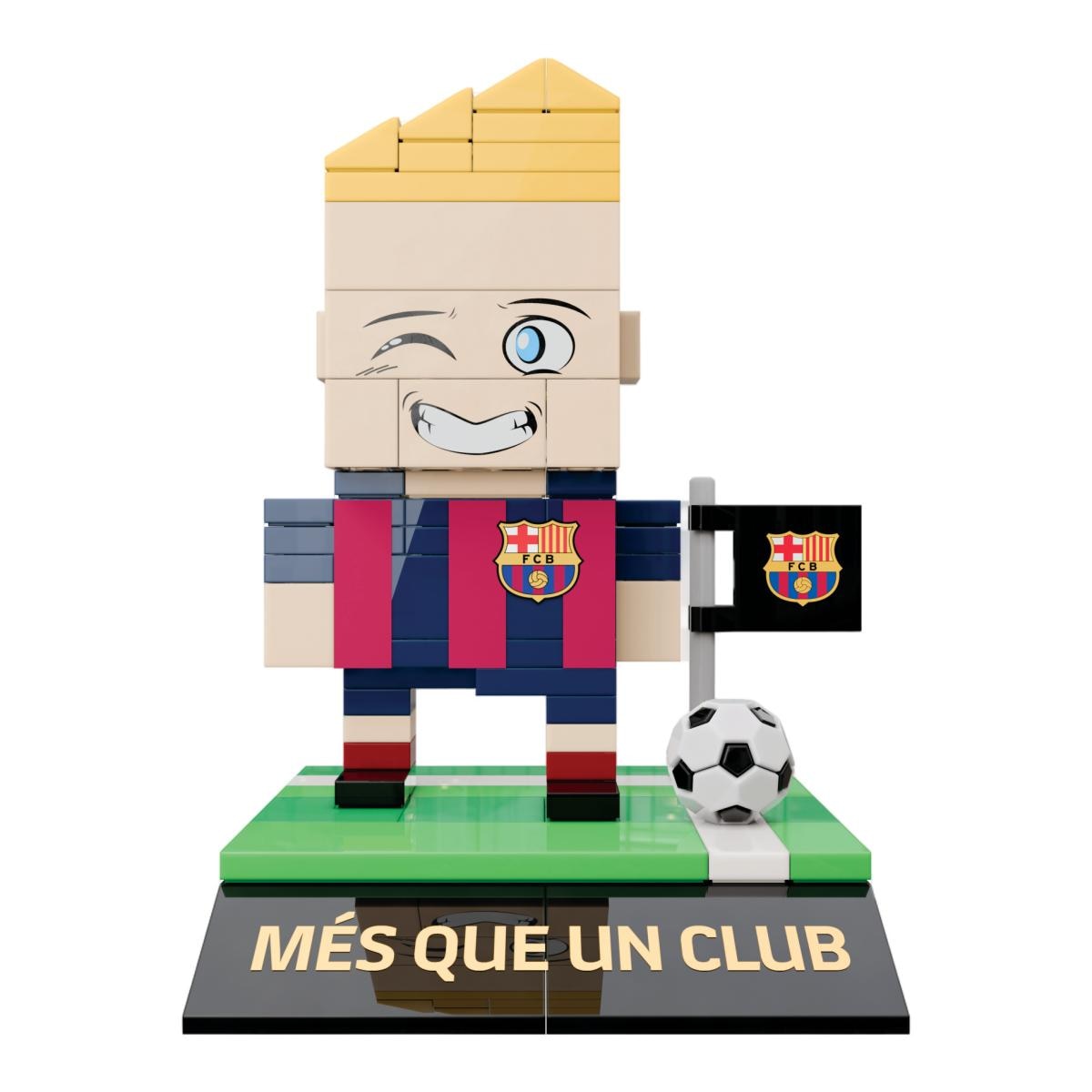Conjunto De Construção Jogador F.C. Barcelona 210 Peças 2
