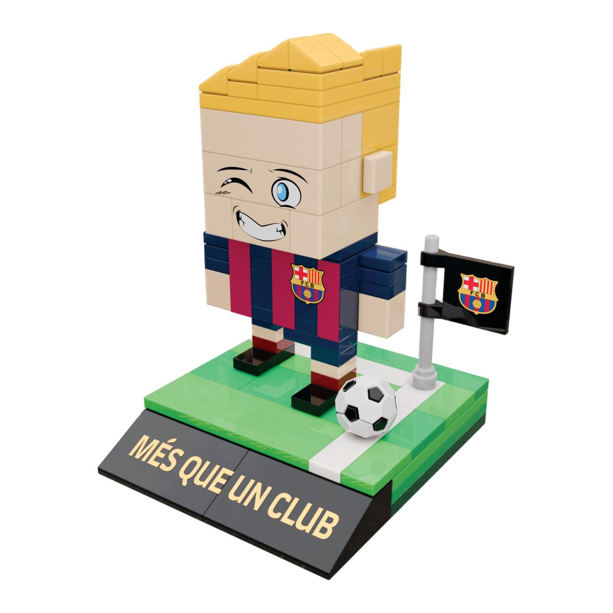 Conjunto De Construção Jogador F.C. Barcelona 210 Peças 4