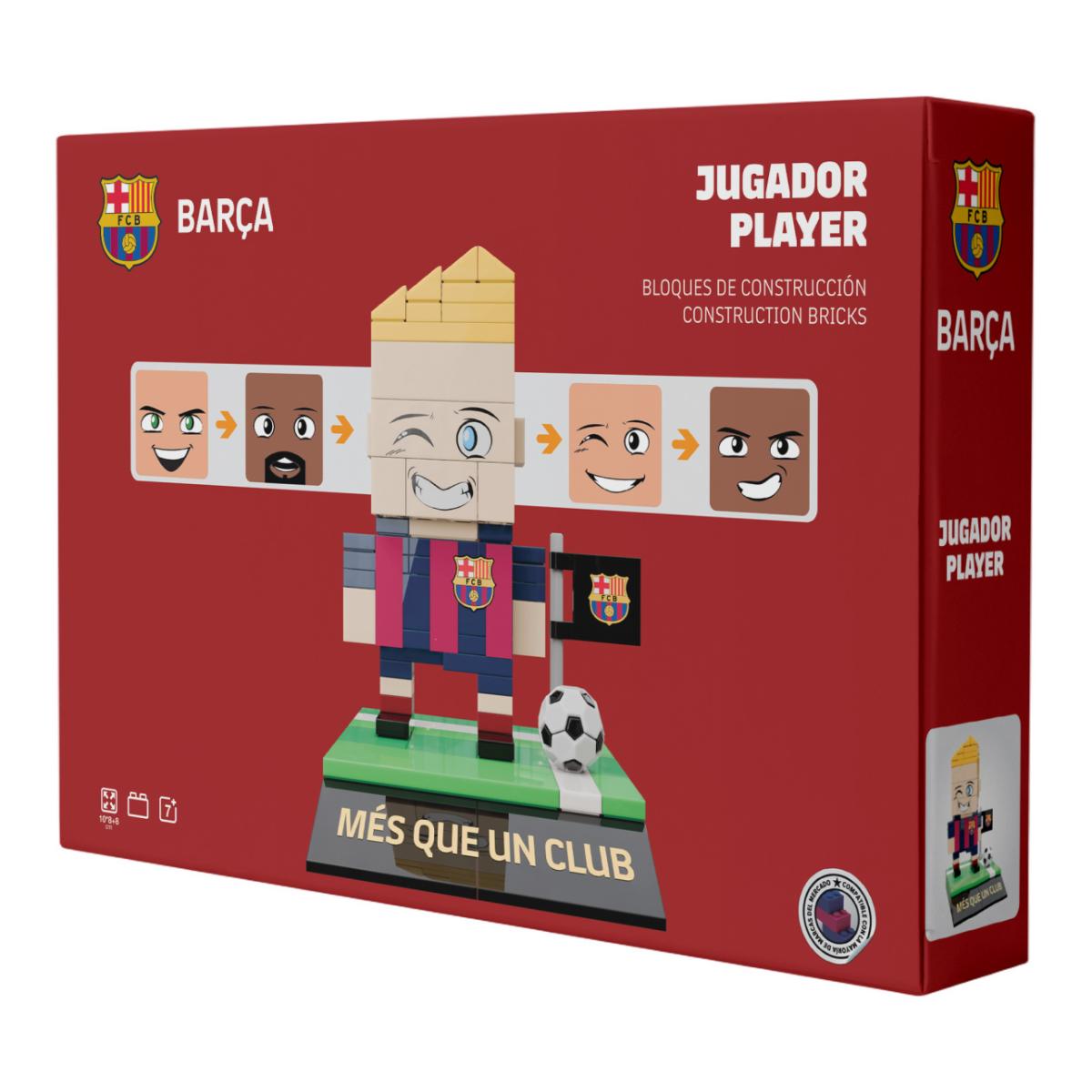 Conjunto De Construção Jogador F.C. Barcelona 210 Peças 8