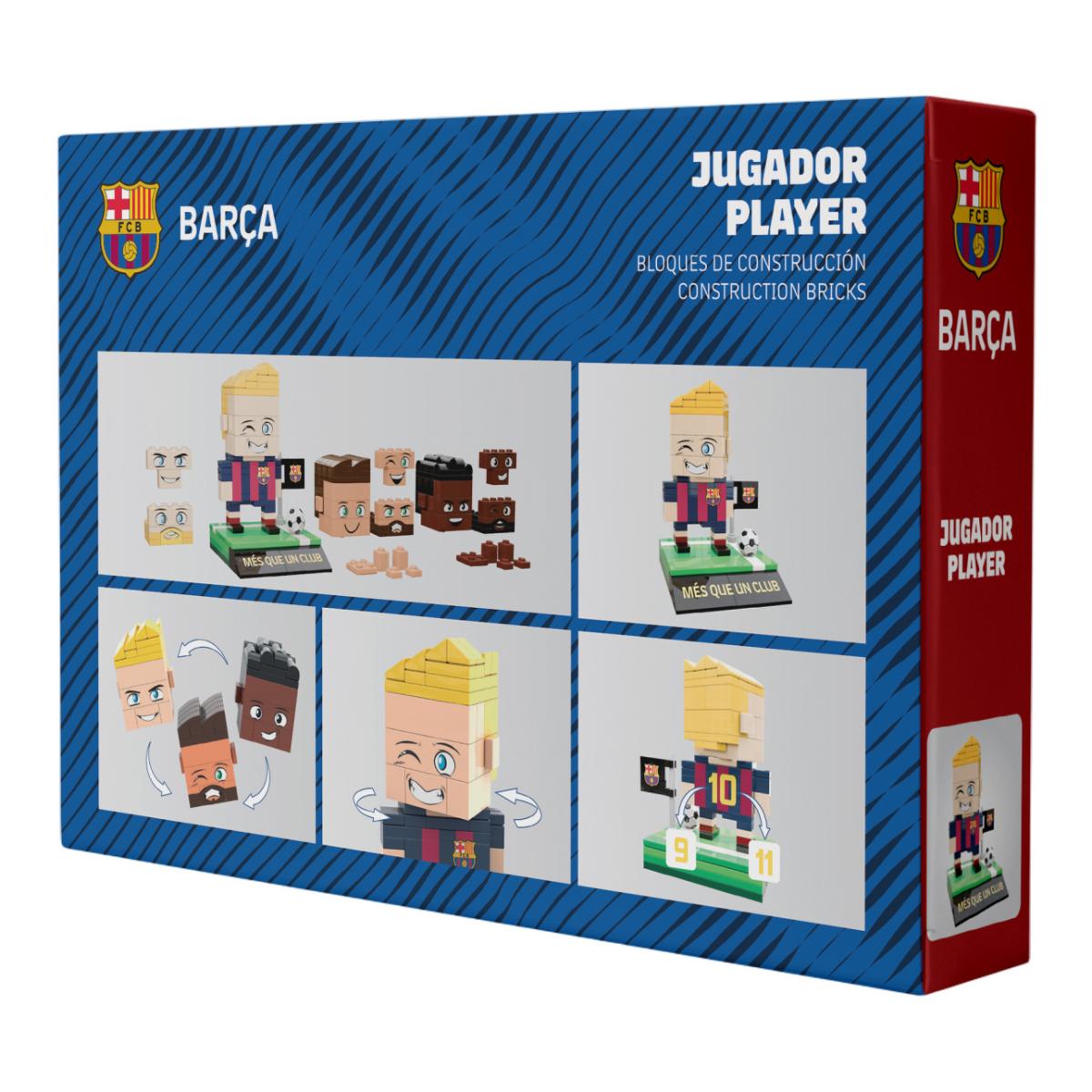 Conjunto De Construção Jogador F.C. Barcelona 210 Peças 9