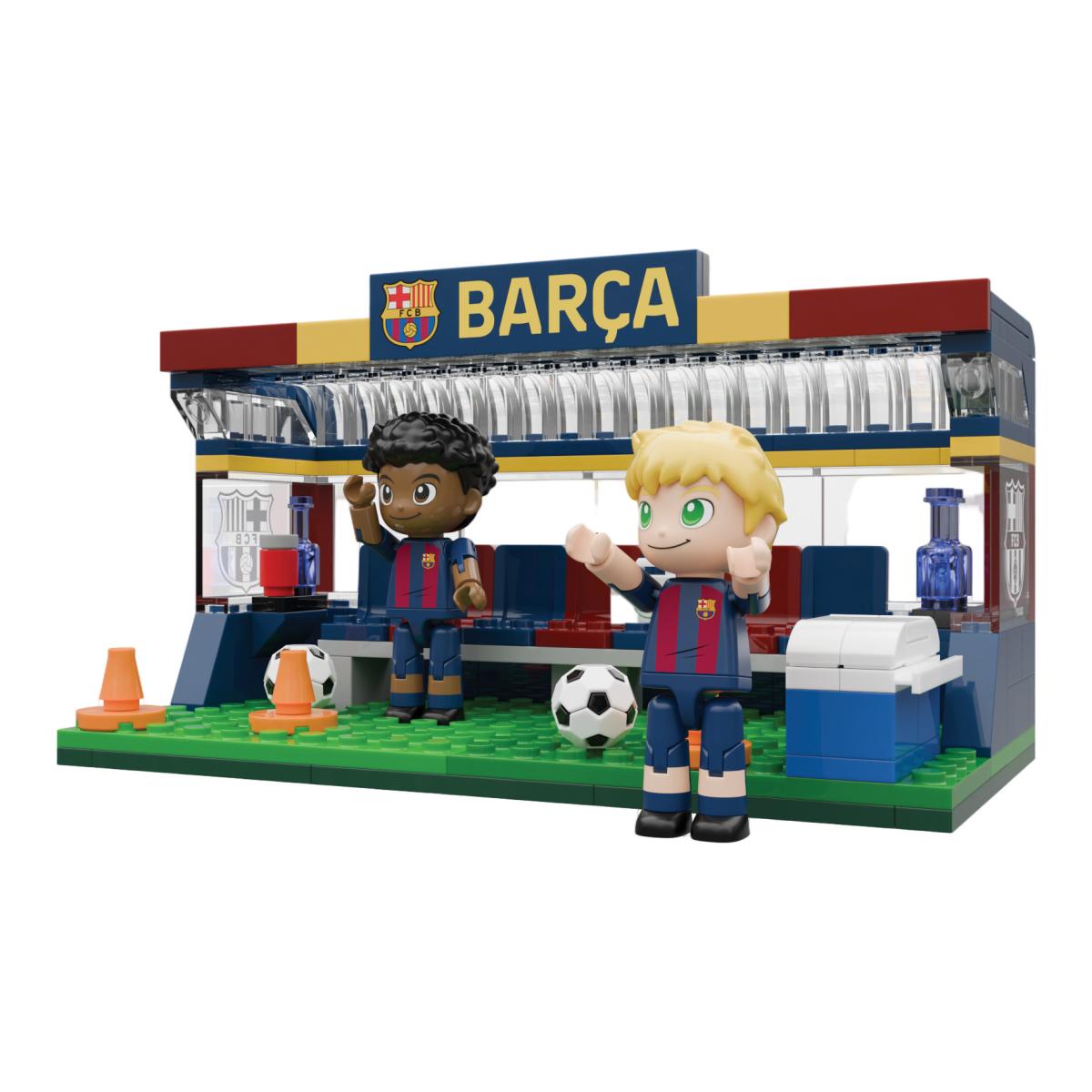 Conjunto De Construção Banco do F.C. Barcelona 184 Peças 2