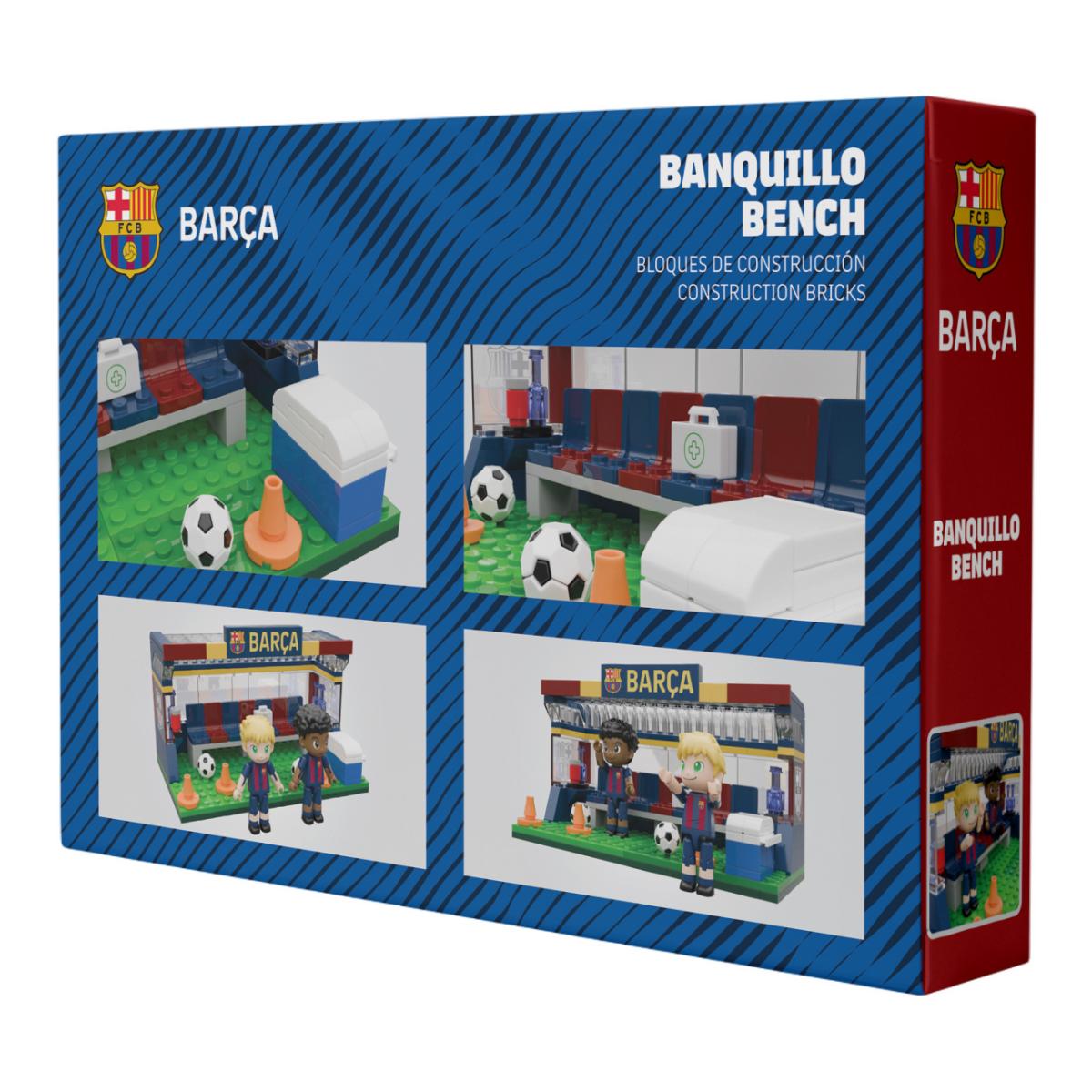 Conjunto De Construção Banco do F.C. Barcelona 184 Peças 5