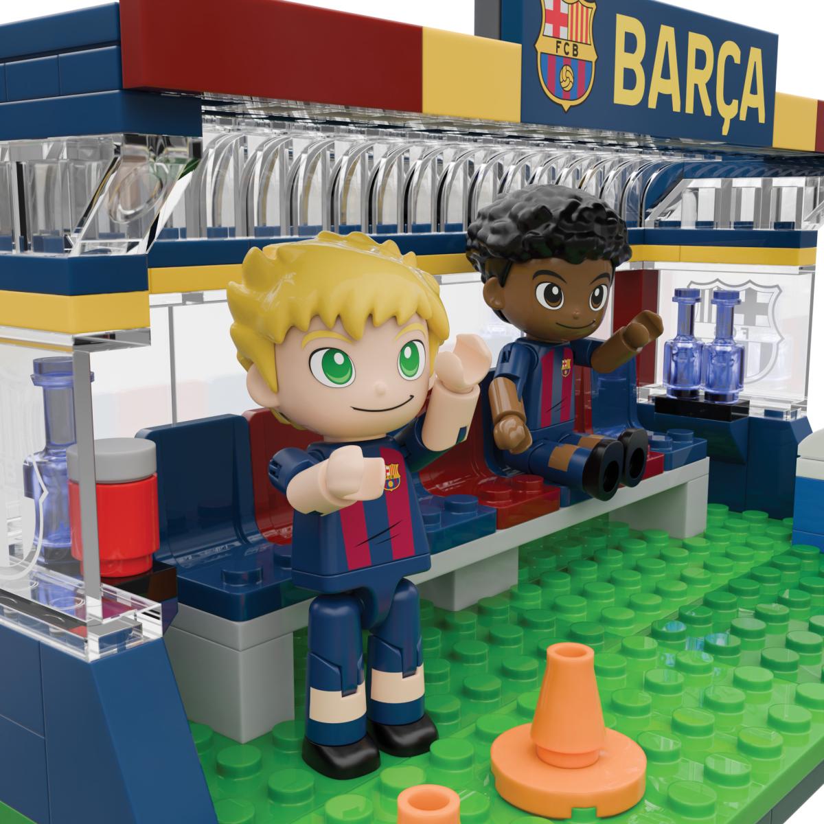 Conjunto De Construção Banco do F.C. Barcelona 184 Peças 7