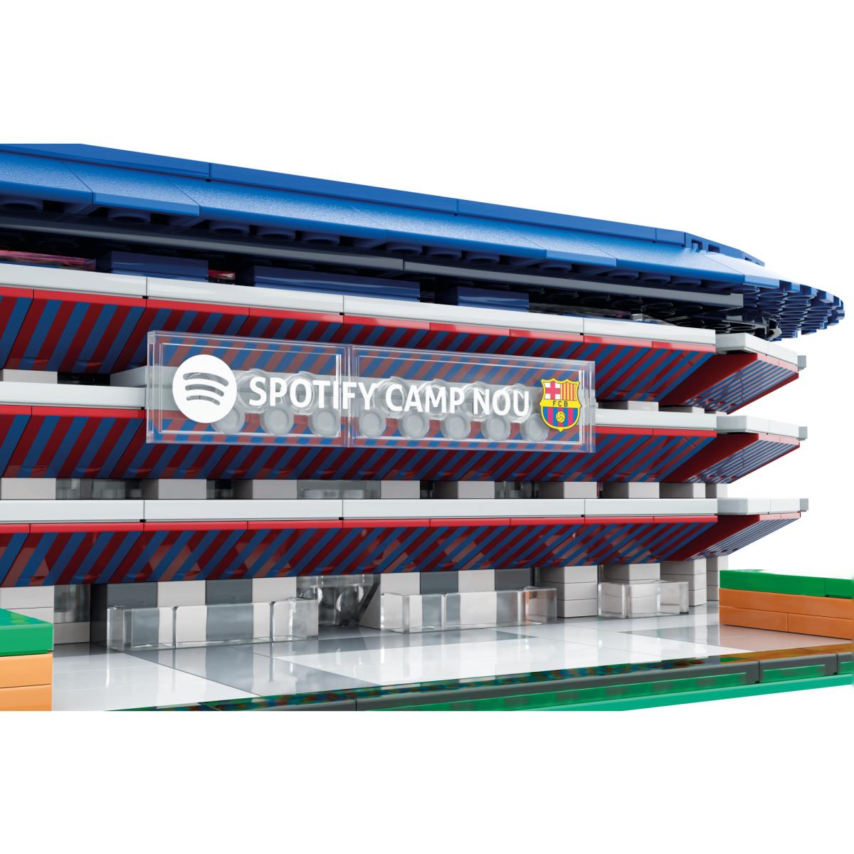 Conjunto De Construção Do Estádio Spotify Camp Nou F.C. Barcelona 2236 Peças 5