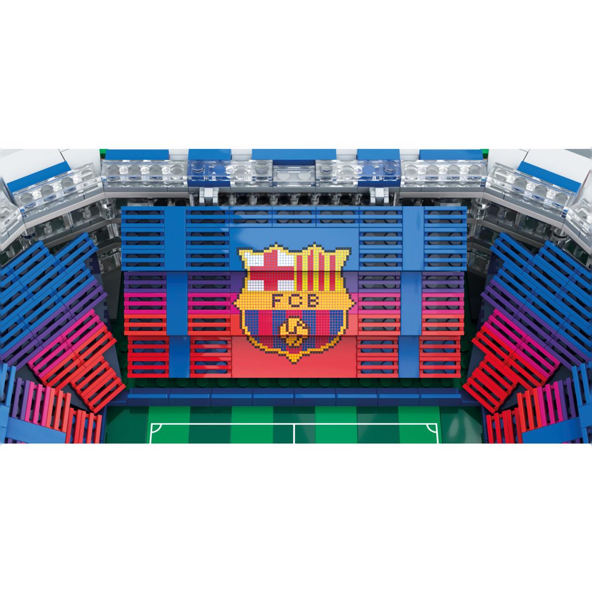 Conjunto De Construção Do Estádio Spotify Camp Nou F.C. Barcelona 2236 Peças 7