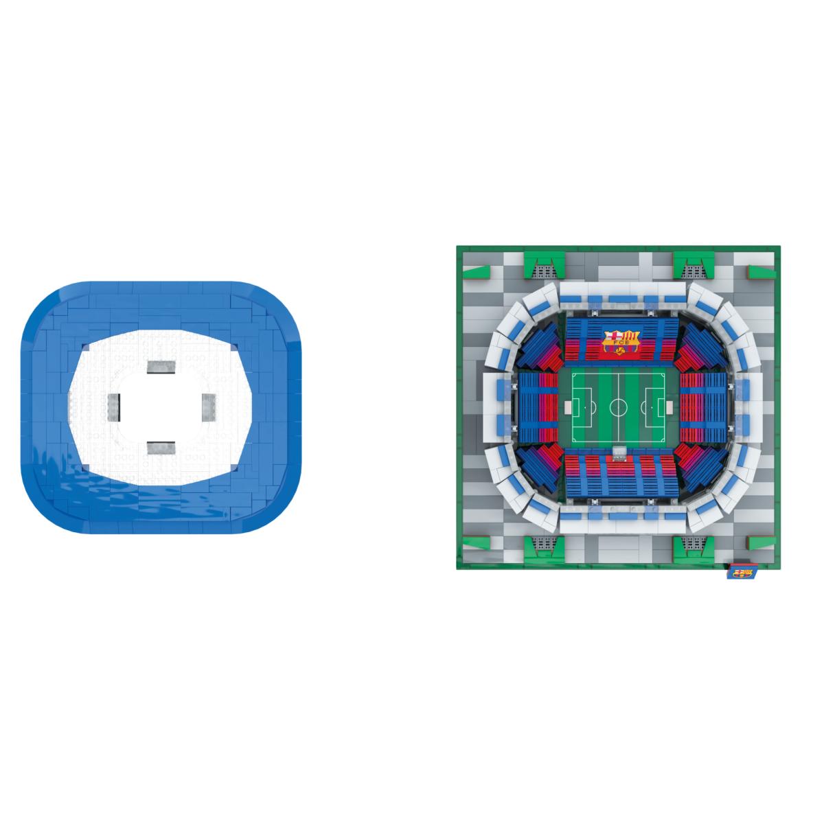 Conjunto De Construção Do Estádio Spotify Camp Nou F.C. Barcelona 2236 Peças 8