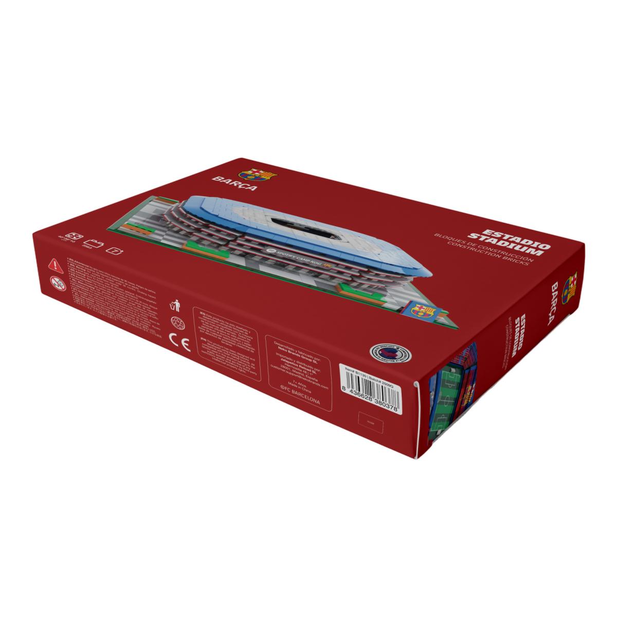 Conjunto De Construção Do Estádio Spotify Camp Nou F.C. Barcelona 2236 Peças 9