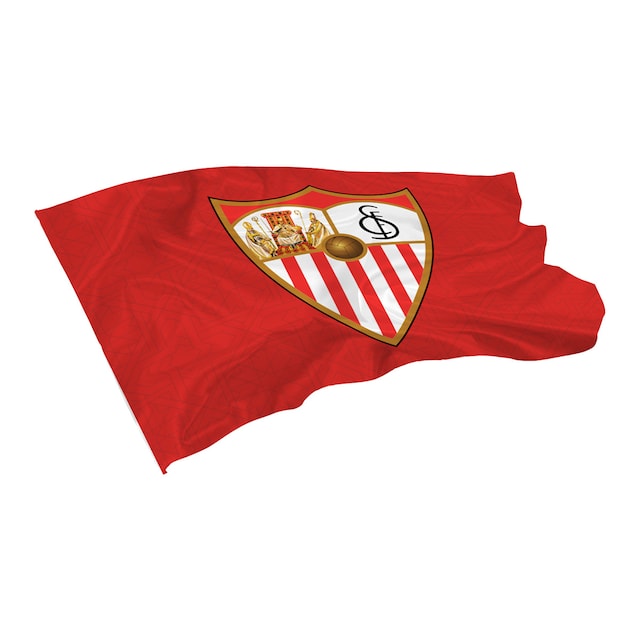 Imagem 0 de Bandeira Sevilla FC Bicolor