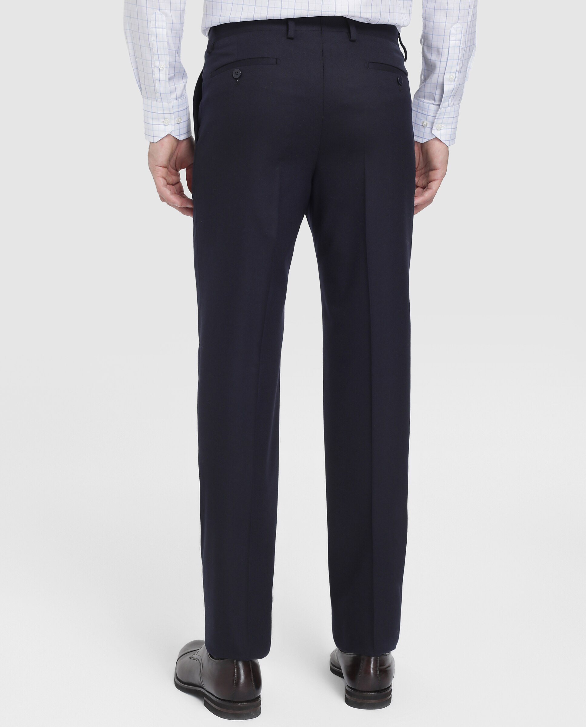 Pantalón de hombre de vestir gris - Mirto - Azul marino Azul marino-2