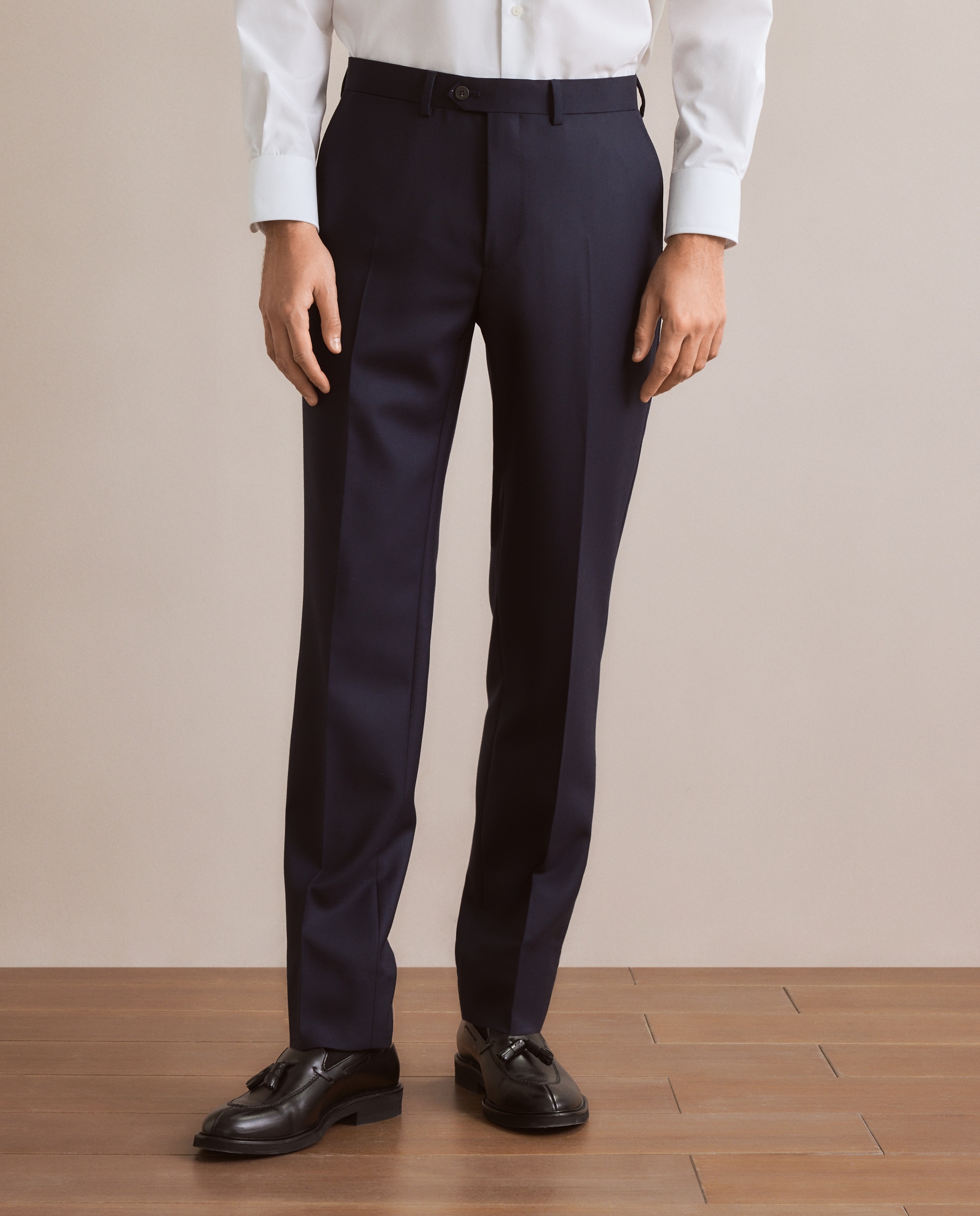 Pantalón de hombre Vestir Fit Slim - Emidio Tucci - Azul Azul-2