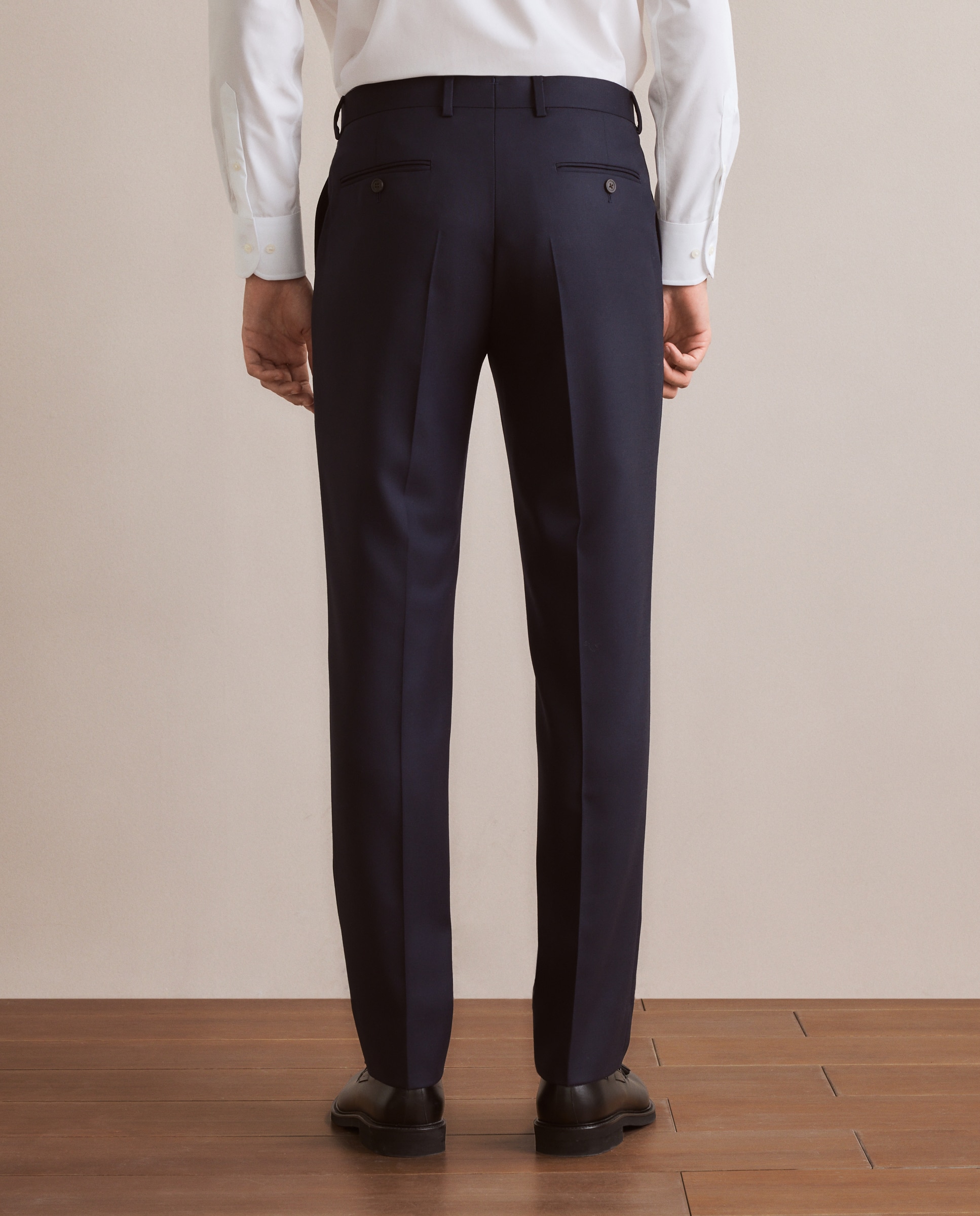Pantalón de hombre Vestir Fit Slim - Emidio Tucci - Azul Azul-3