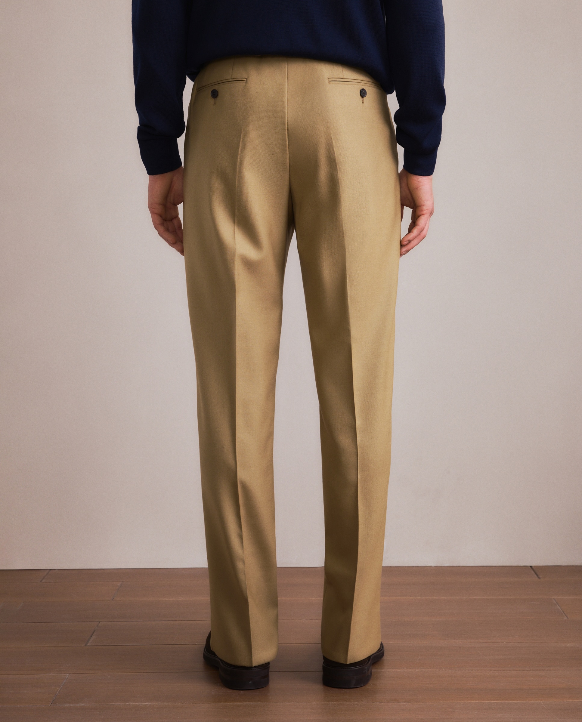 Pantalón de hombre Vestir Fit classic - Emidio Tucci - Beige Beige-3