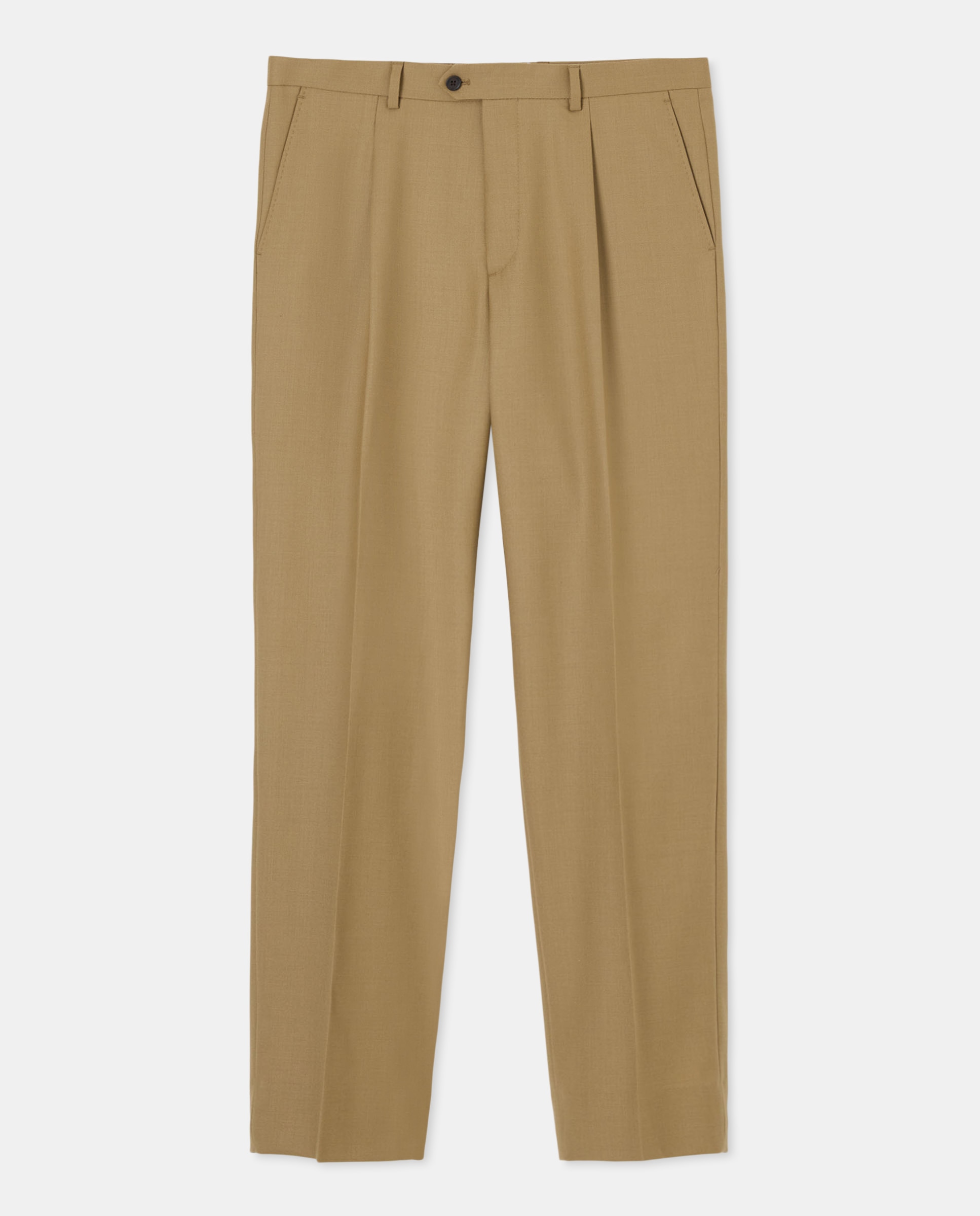 Pantalón de hombre Vestir Fit classic - Emidio Tucci - Beige Beige-4