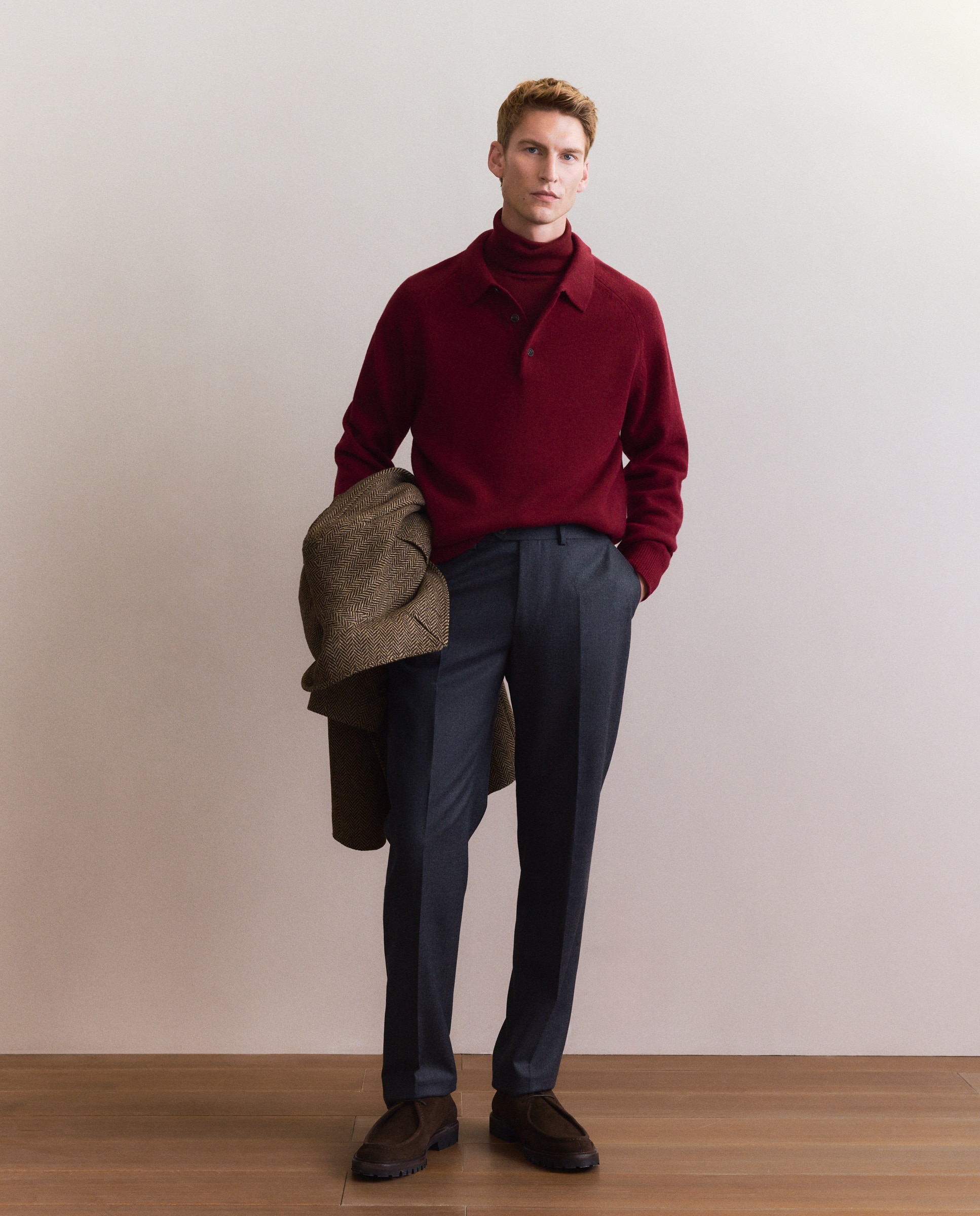 Imagem 0 de Calças Formais Regular Fit