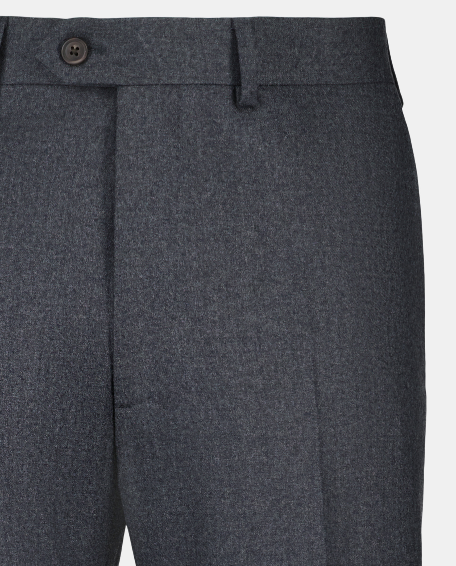 Calças Formais Regular Fit Cinzento-5