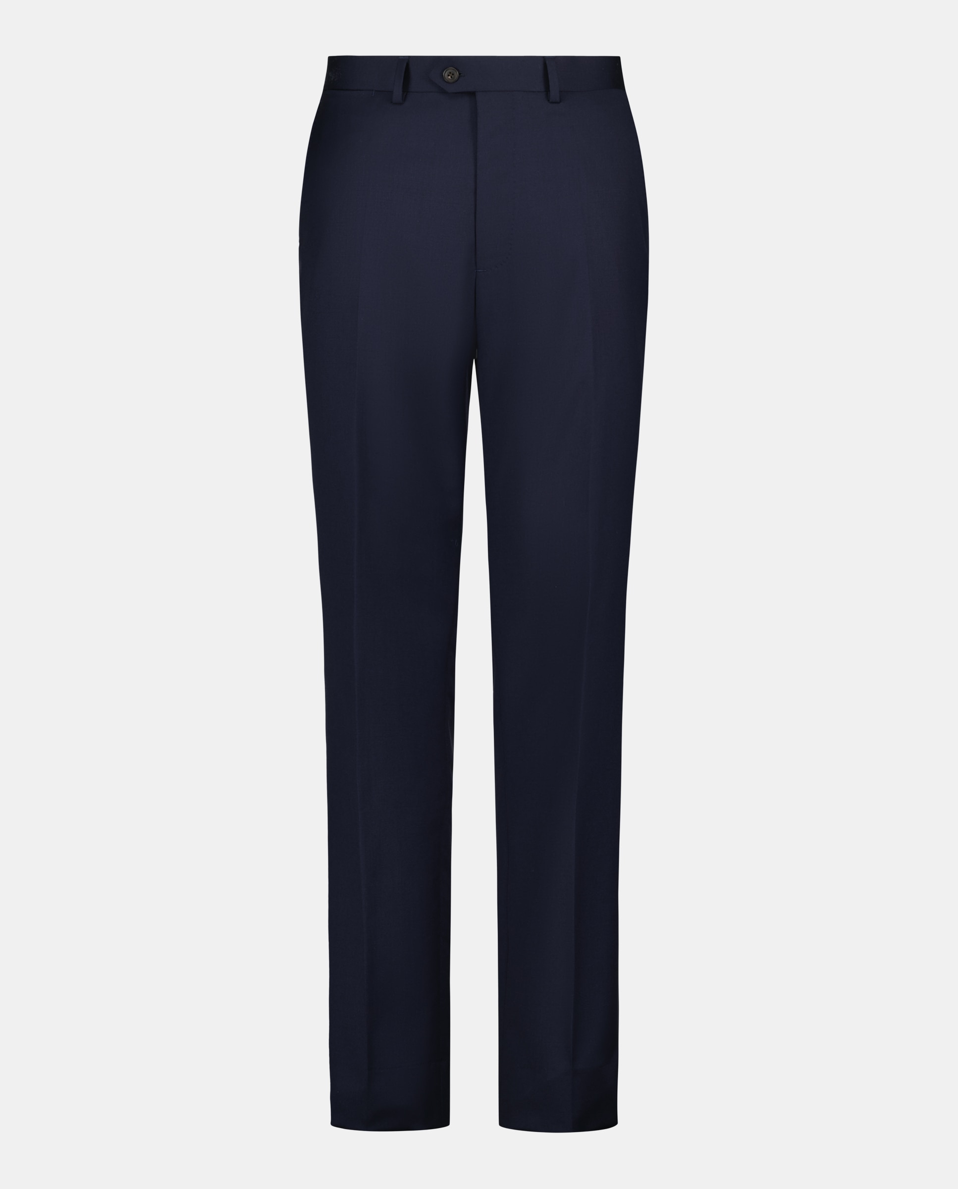 Calças Formais Slim Fit Azul-4