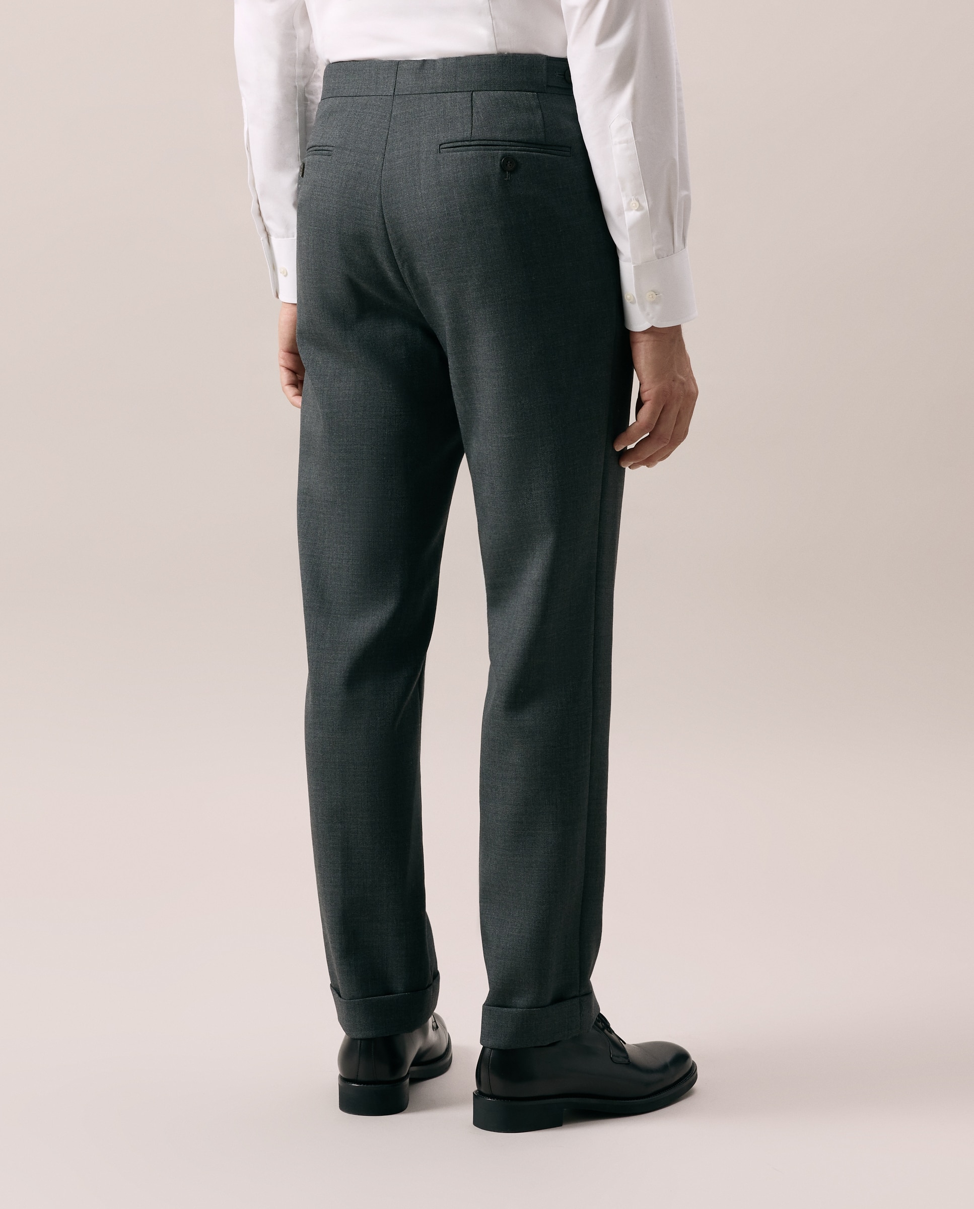 Pantalón de hombre Vestir Fit Regular - Emidio Tucci - Gris oscuro Gris oscuro-3