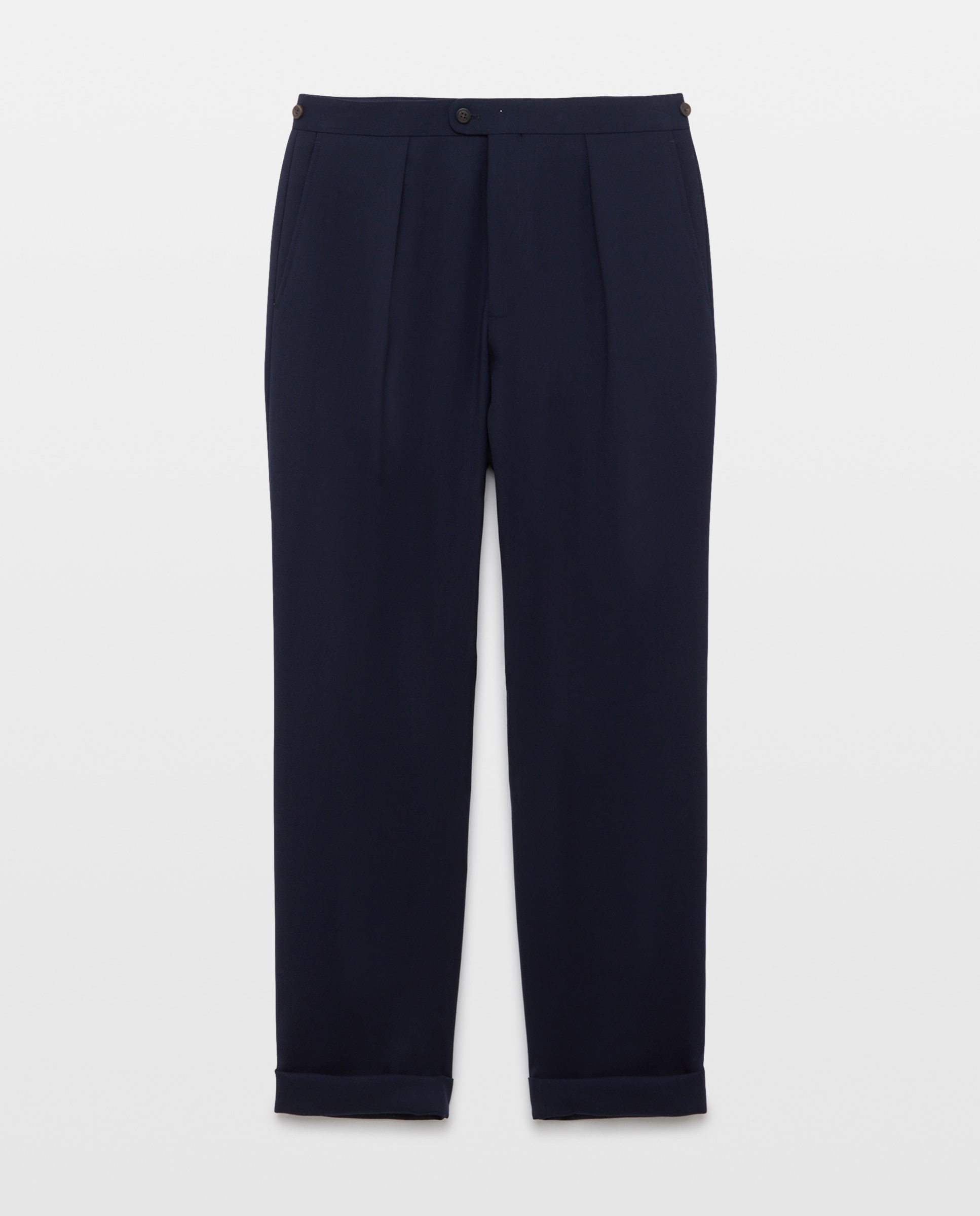 Pantalón de hombre Vestir Fit Regular - Emidio Tucci - Azul marino Azul marino-4