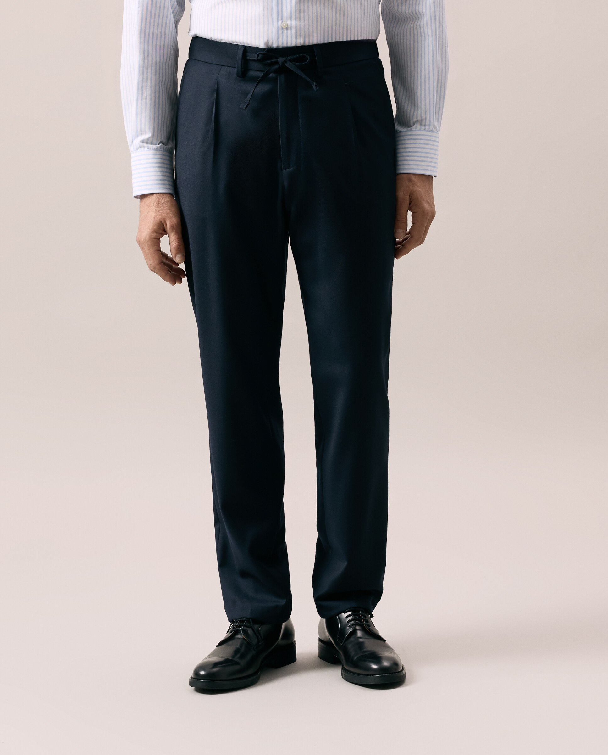 Pantalón de hombre Vestir Fit Regular - Emidio Tucci - Azul marino Azul marino-2