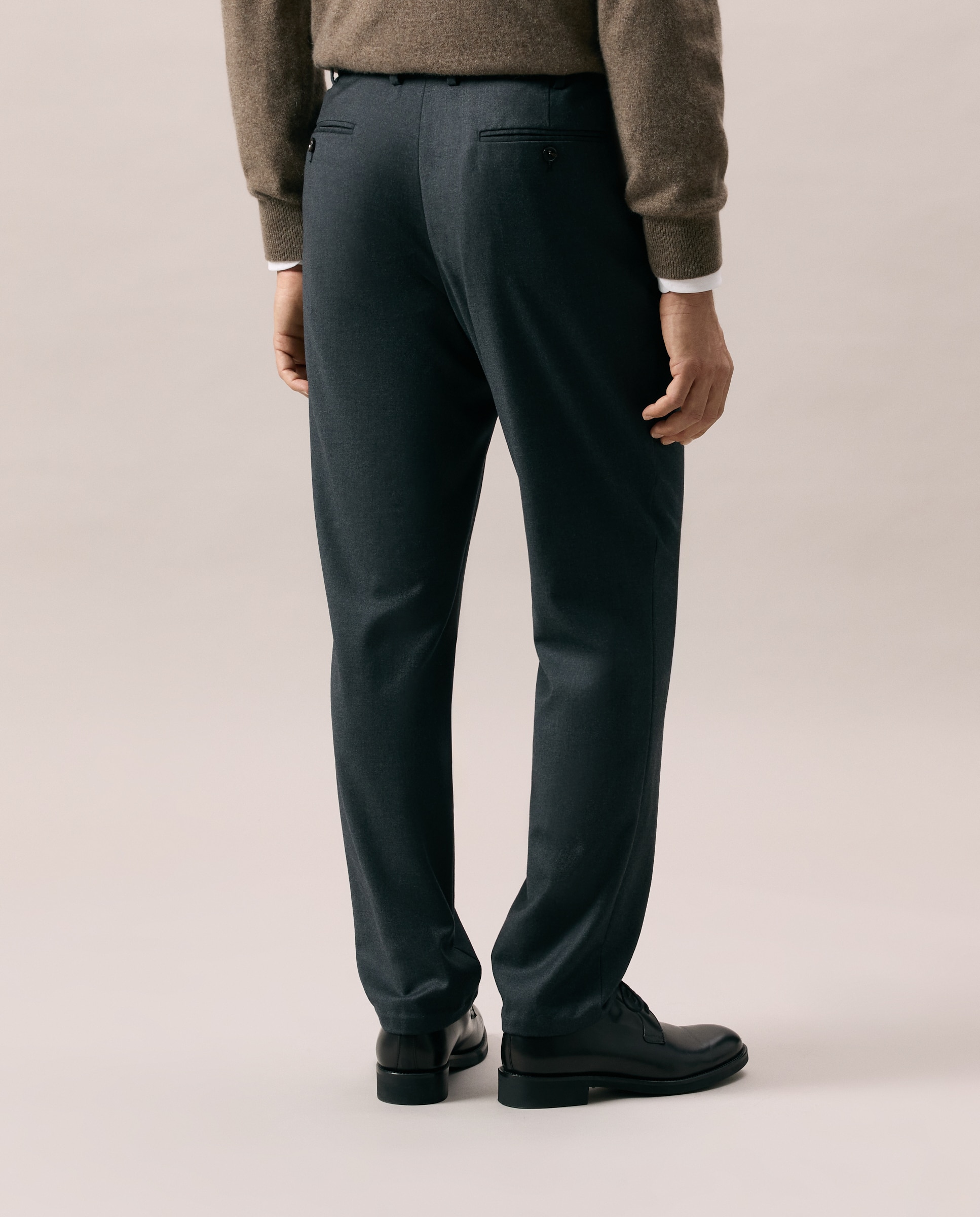 Pantalón de hombre Vestir Fit Regular - Emidio Tucci - Gris Gris-3