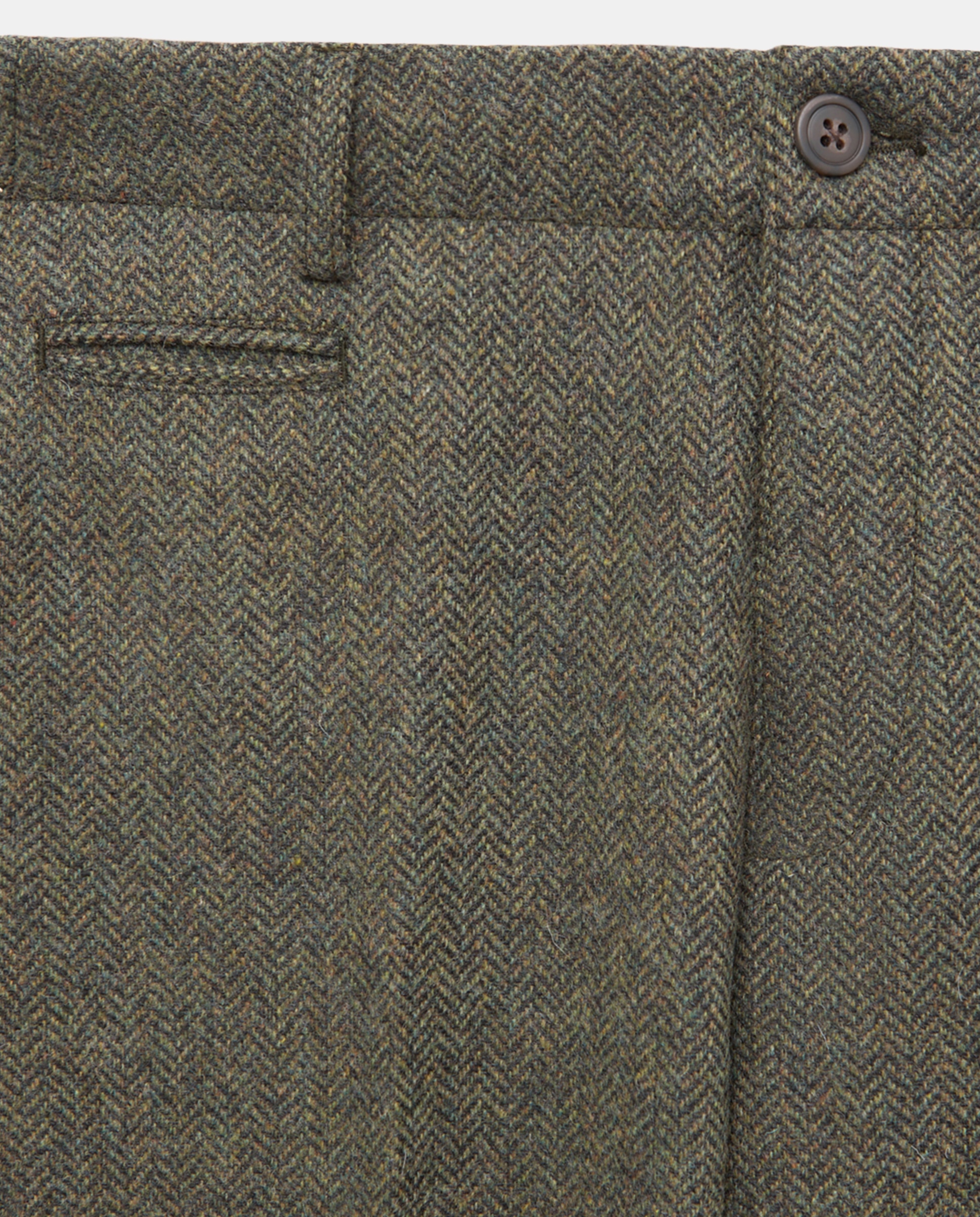 Pantalón vestir espiga regular fit hombre - Emidio Tucci - Verde Verde-5