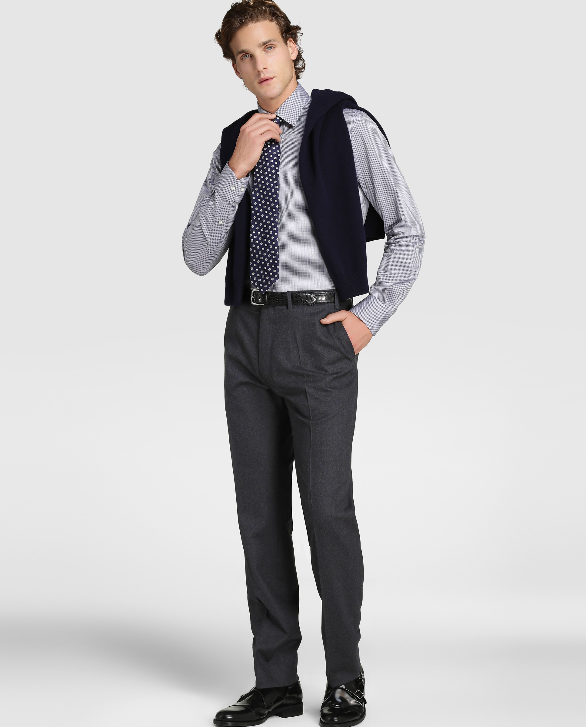 Pantalón de hombre Mirto - Gris Gris-4