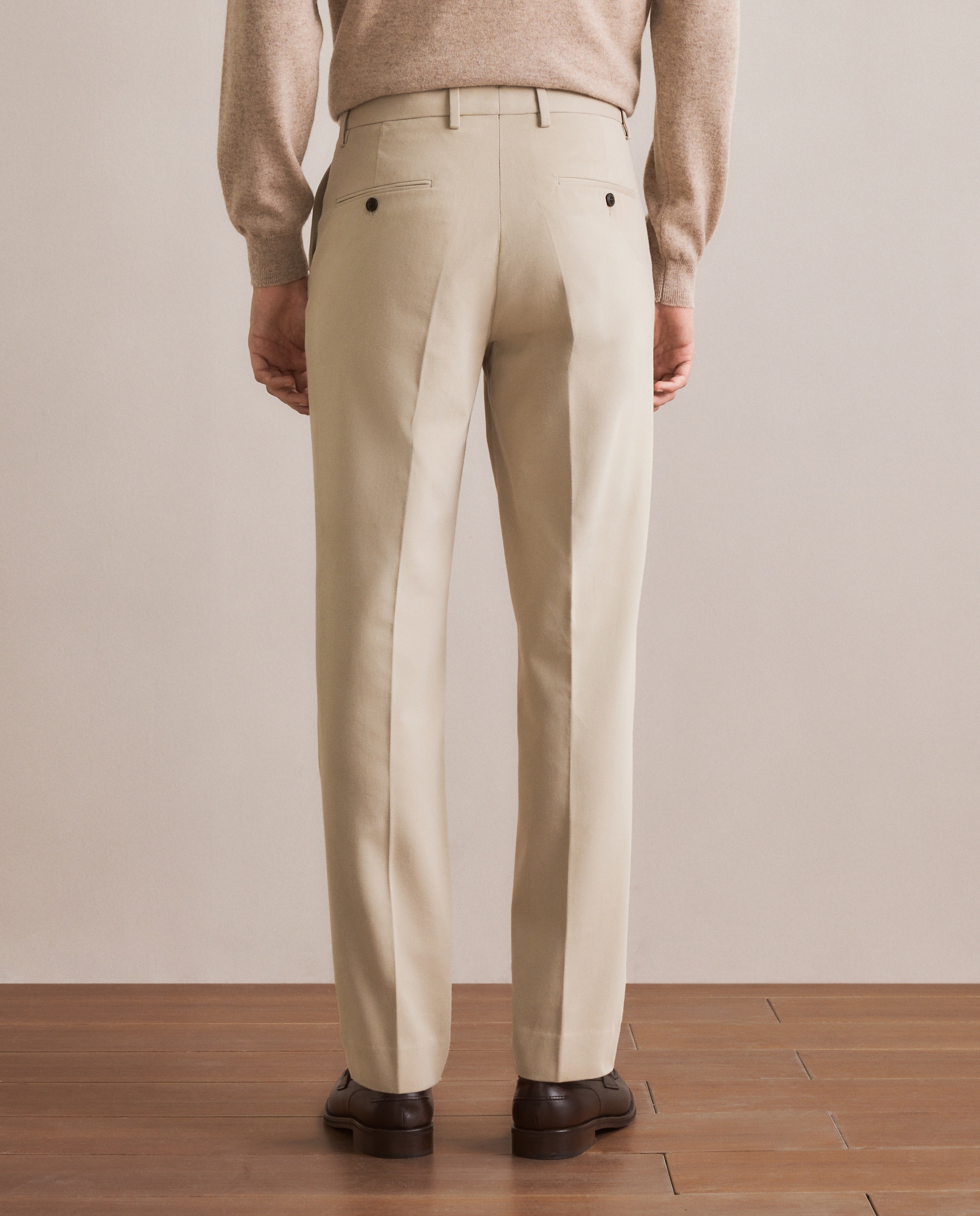 Pantalón chino regular fit algodón 100% hombre - Emidio Tucci - Piedra Piedra-3