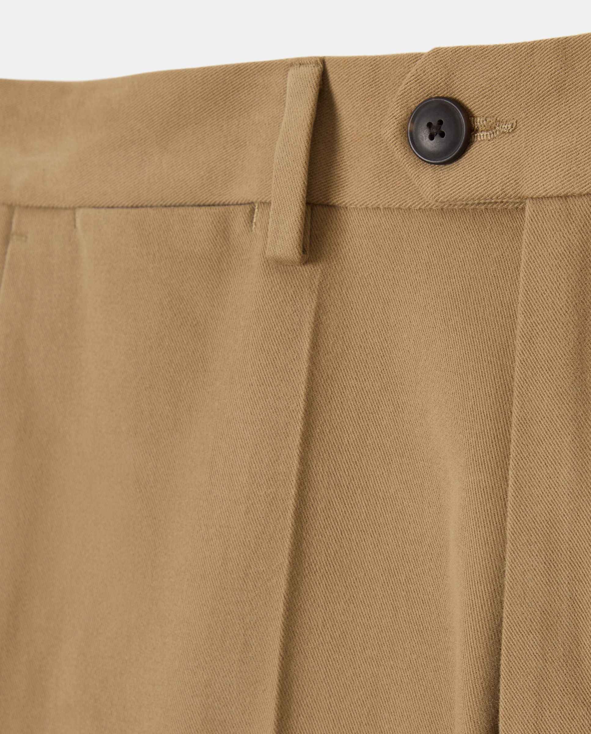 Pantalón chino regular fit algodón 100% hombre - Emidio Tucci - Beige Beige-5