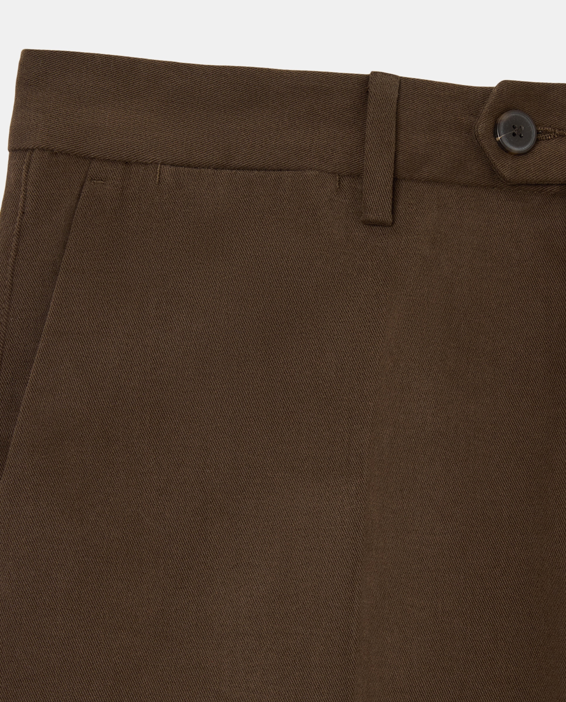Calças Desportivas Regular Fit Castanho-5