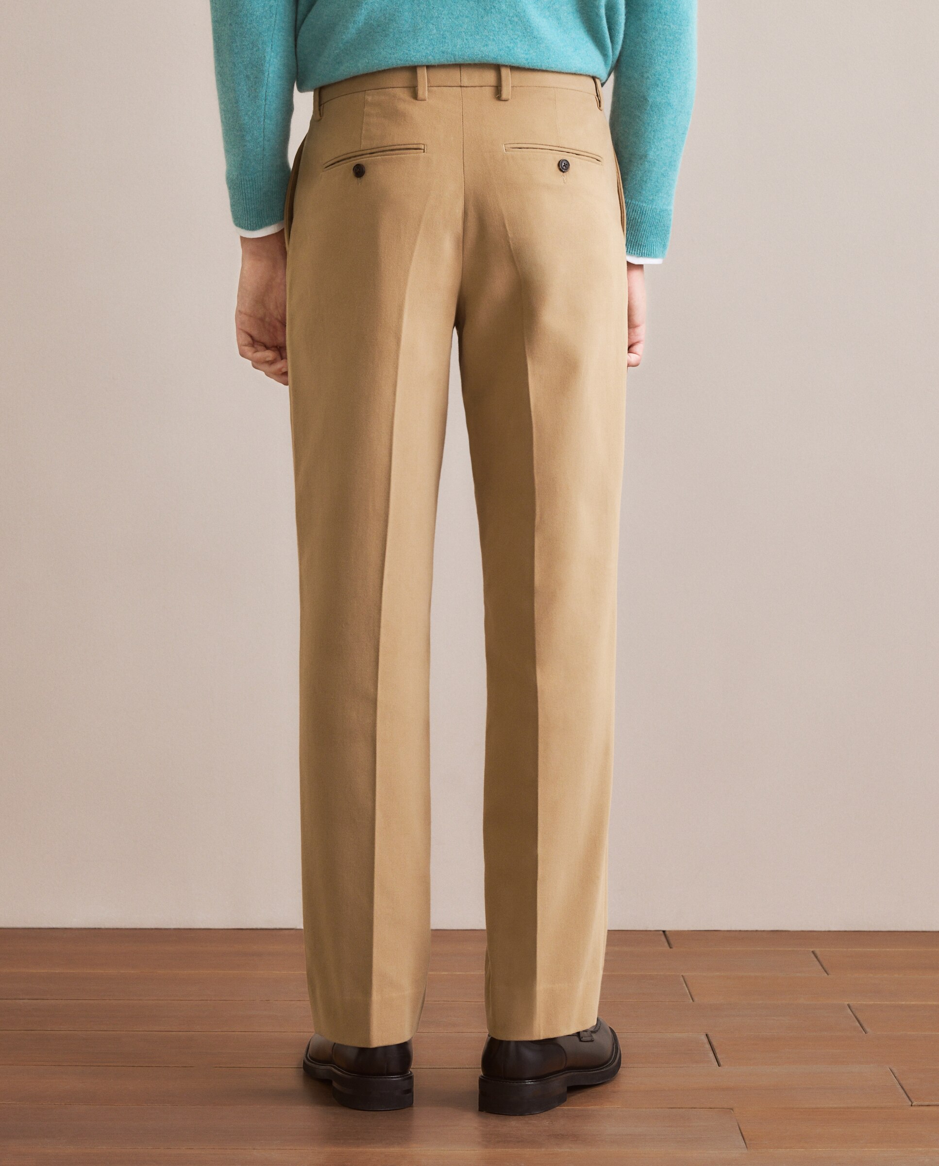 Pantalón de hombre sport Fit Classic - Emidio Tucci - Beige Beige-3