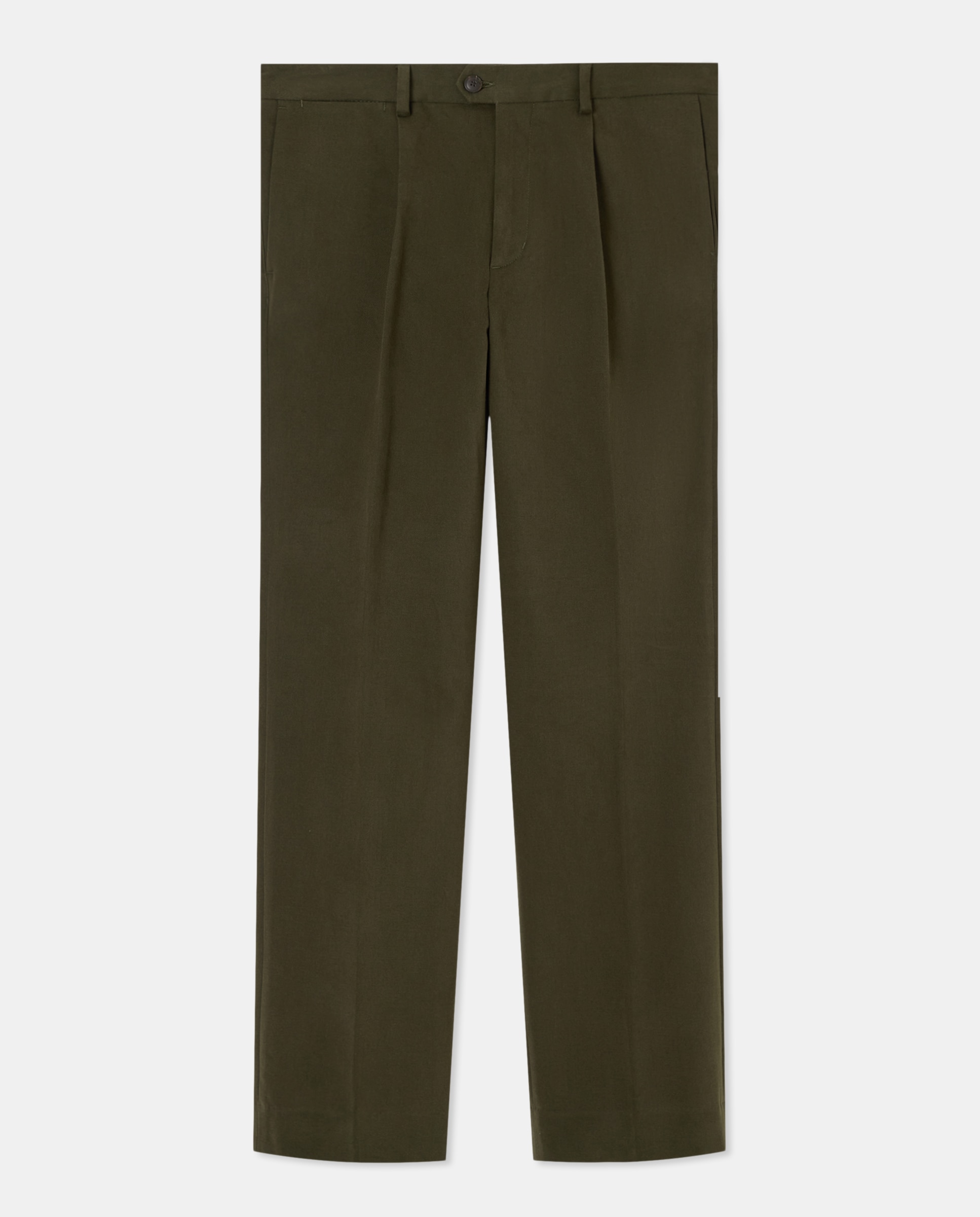 Pantalón de hombre sport Fit Classic - Emidio Tucci - Kaki Kaki-4