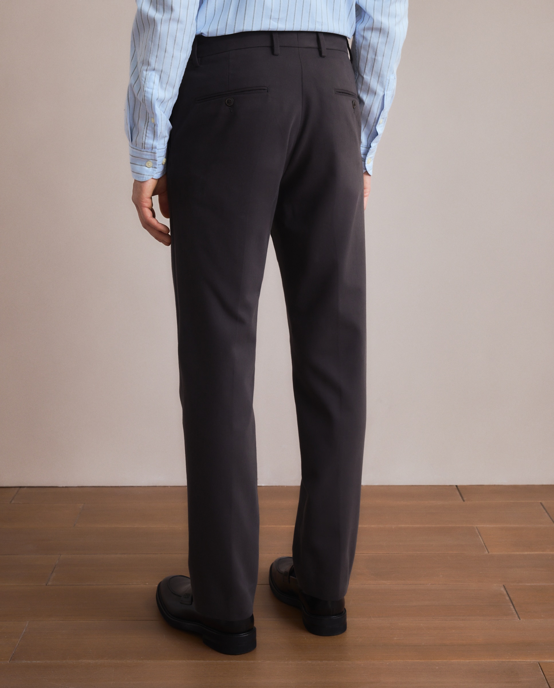 Pantalón chino regular fit algodón 100% hombre - Emidio Tucci - Gris Gris-3