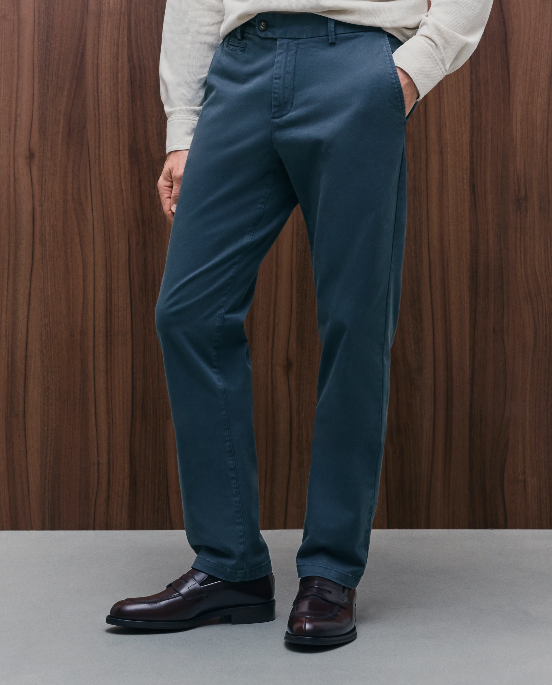 Pantalón de hombre sport Fit Regular - Emidio Tucci - Verde oscuro Verde oscuro-2