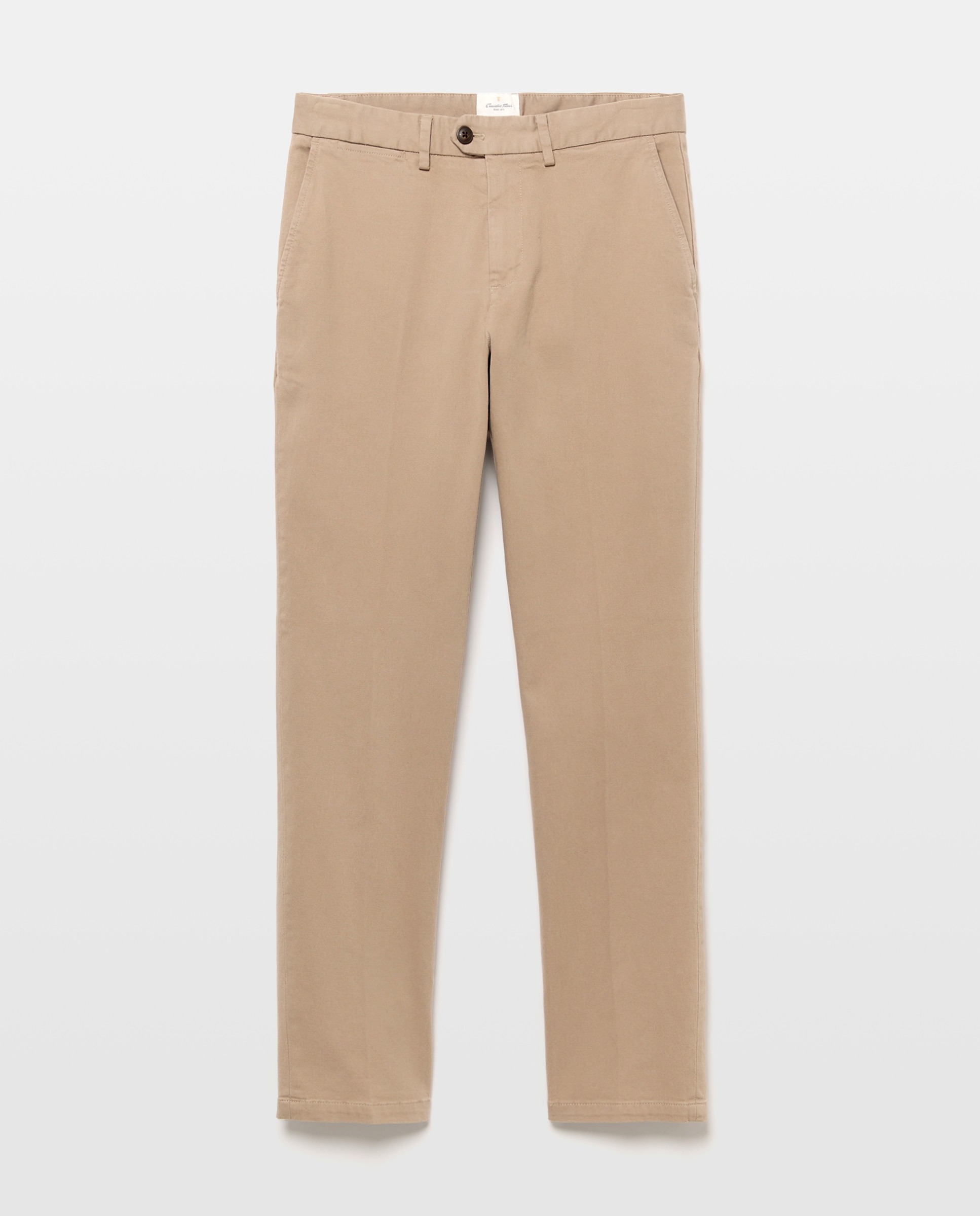 Calças Desportivas Slim Fit Castanho-4
