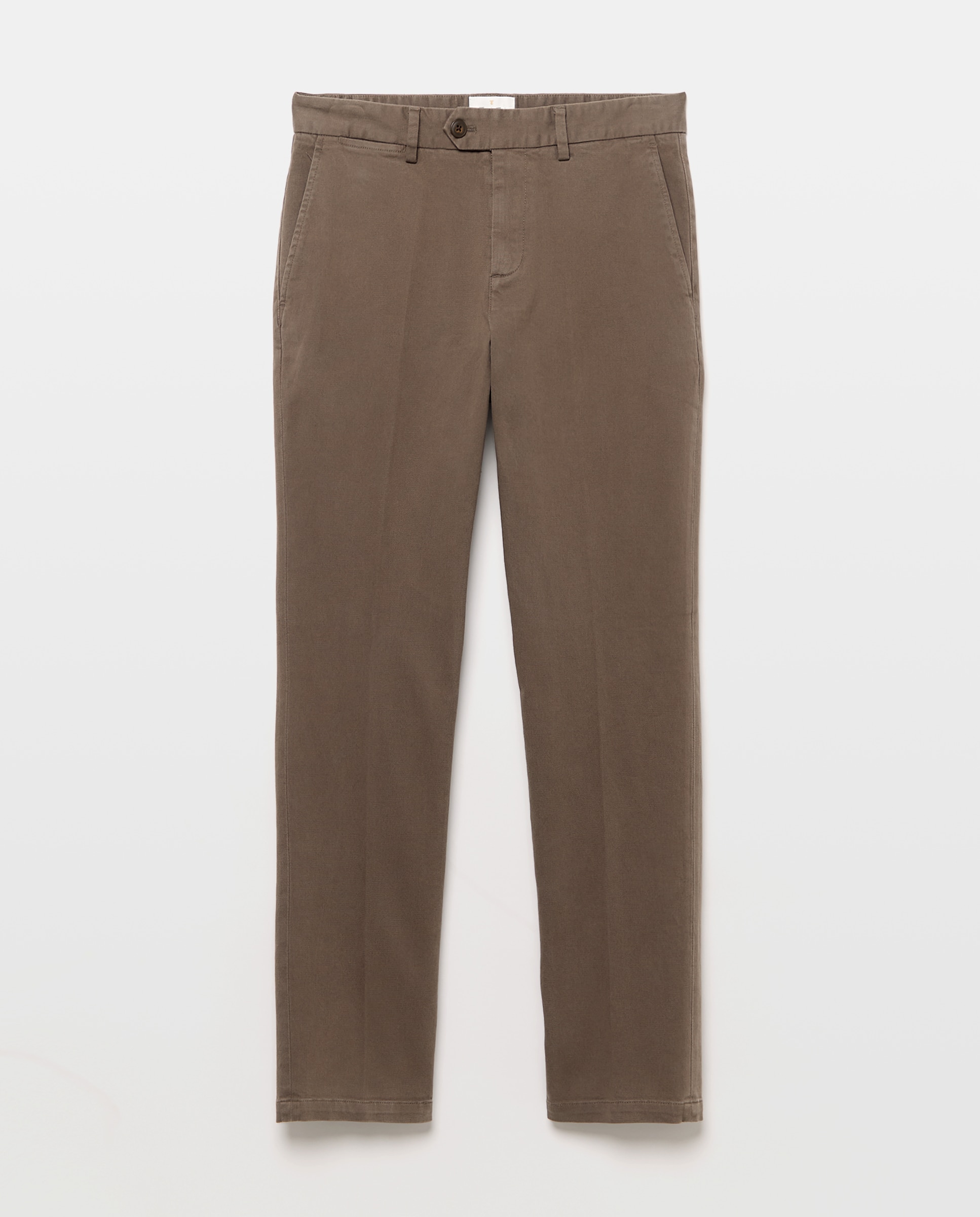 Calças Desportivas Slim Fit Castanho-4