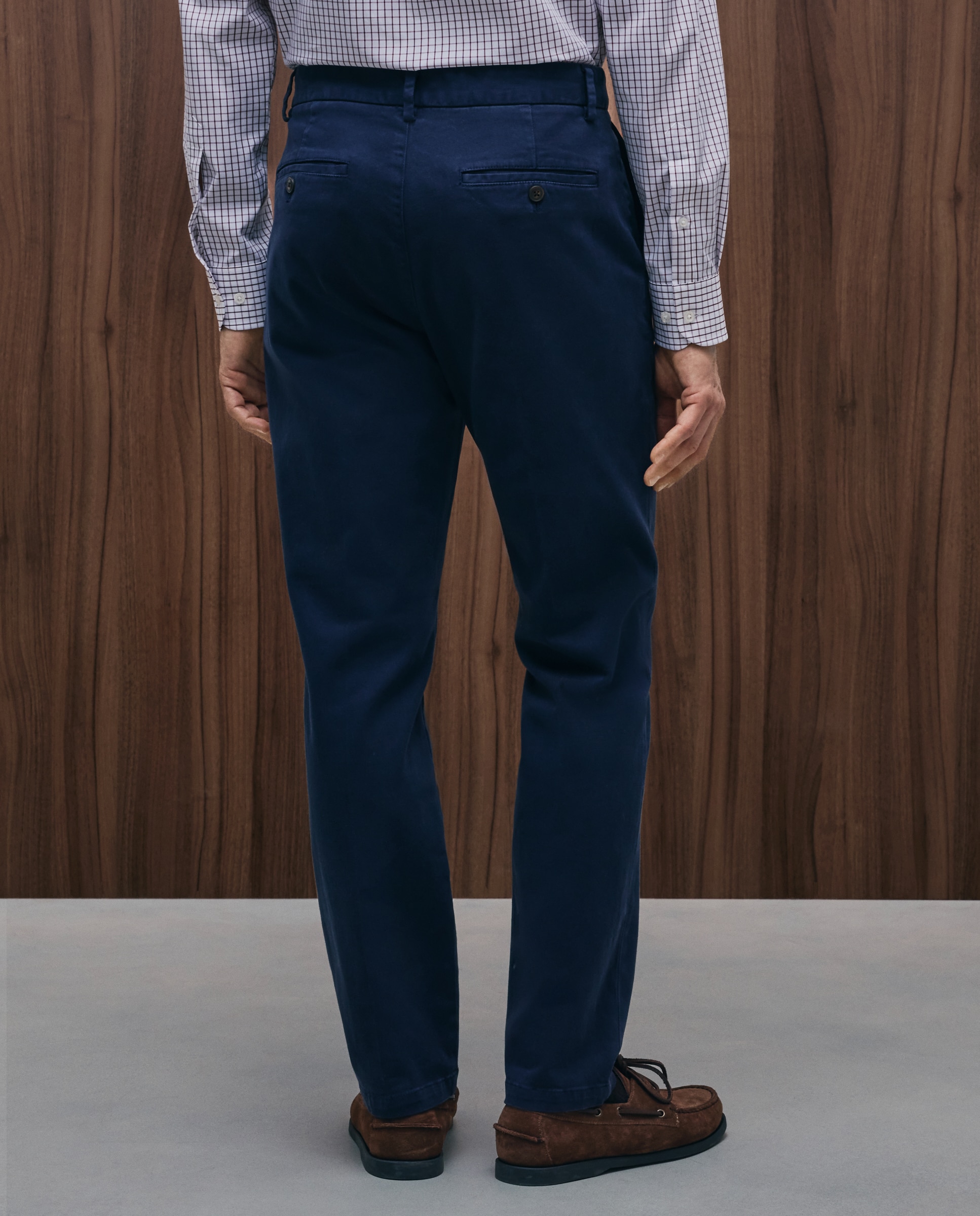 Calças Desportivas Slim Fit Azul-marinho-3