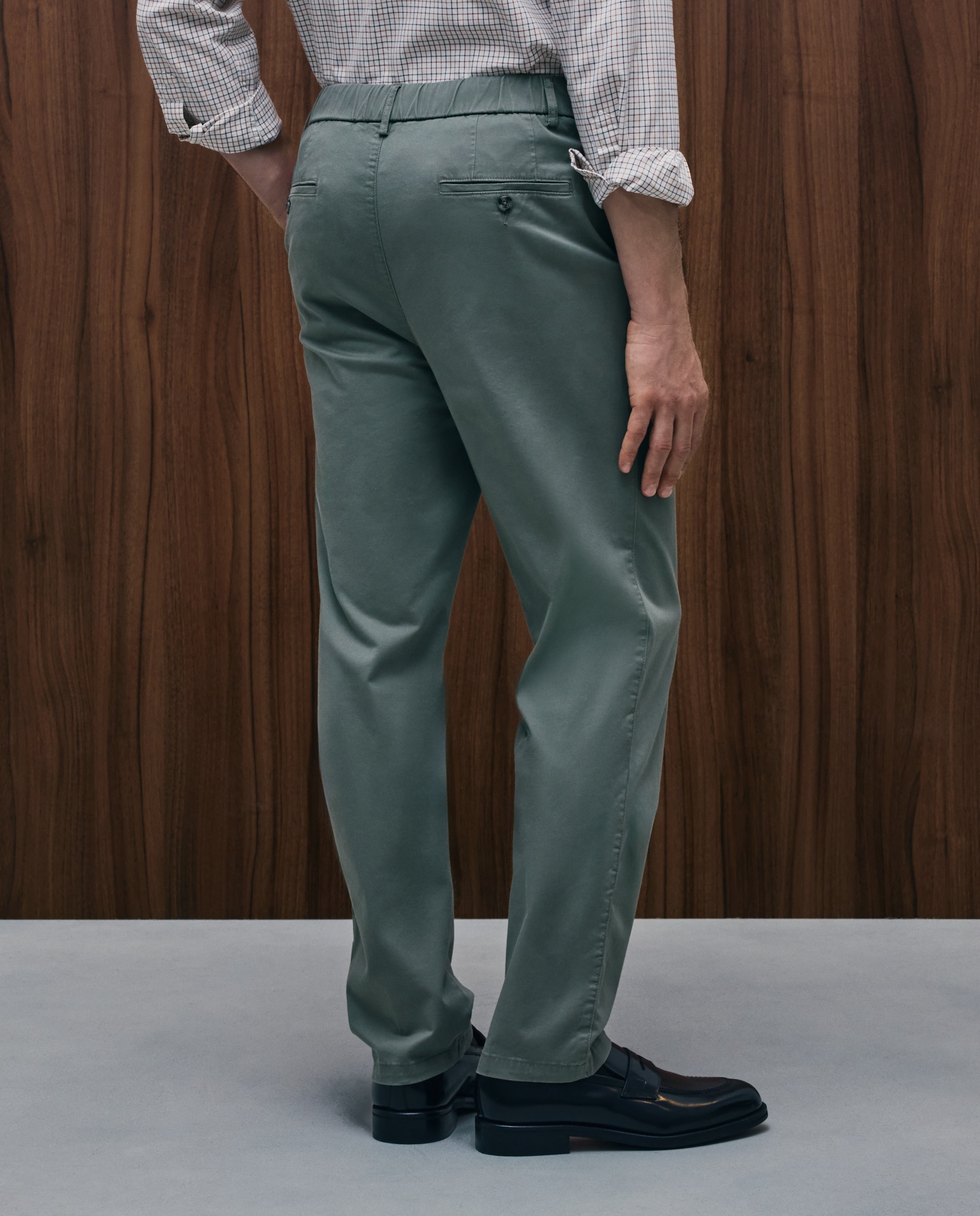 Pantalón de hombre sport Fit Regular - Emidio Tucci - Verde Verde-3
