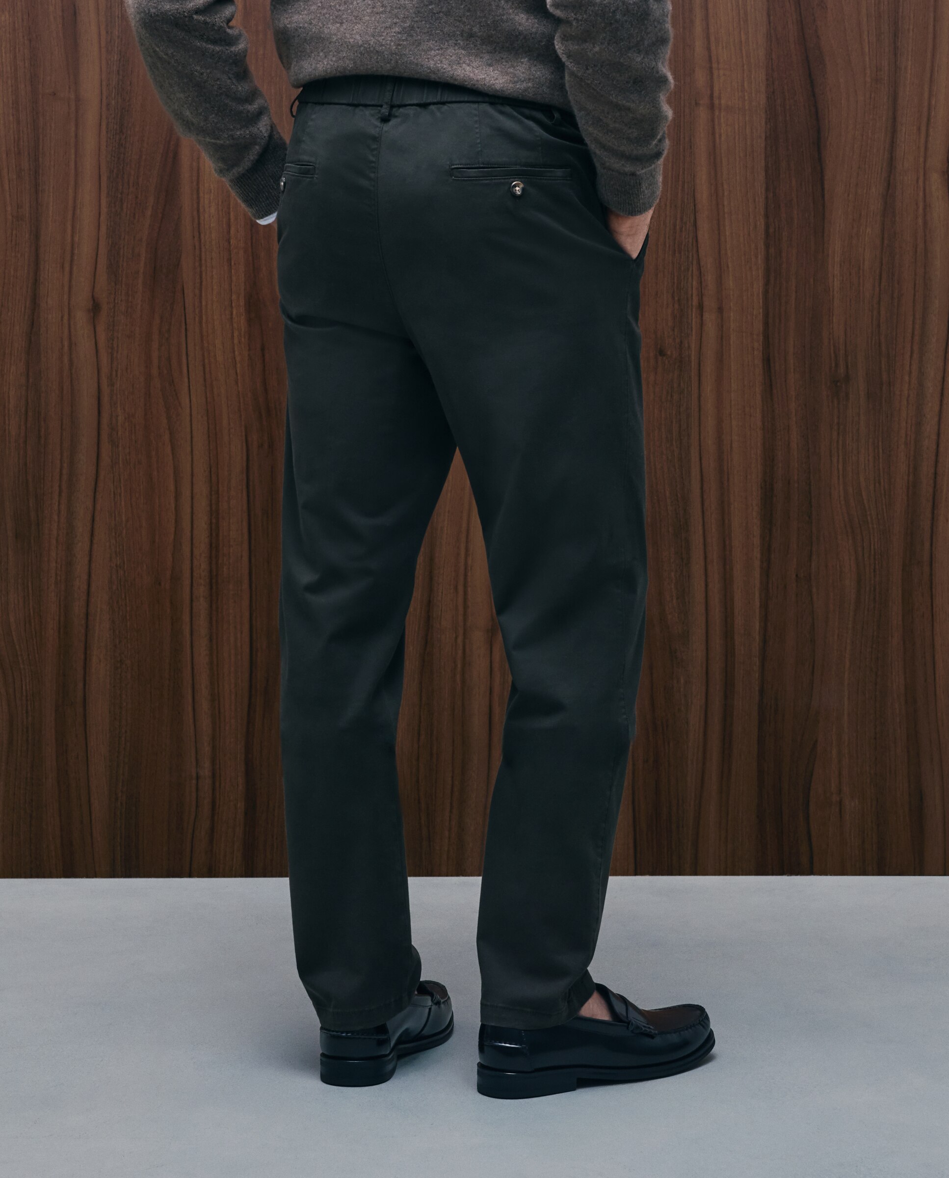 Pantalón de hombre sport Fit Regular - Emidio Tucci - Marrón Marrón-3