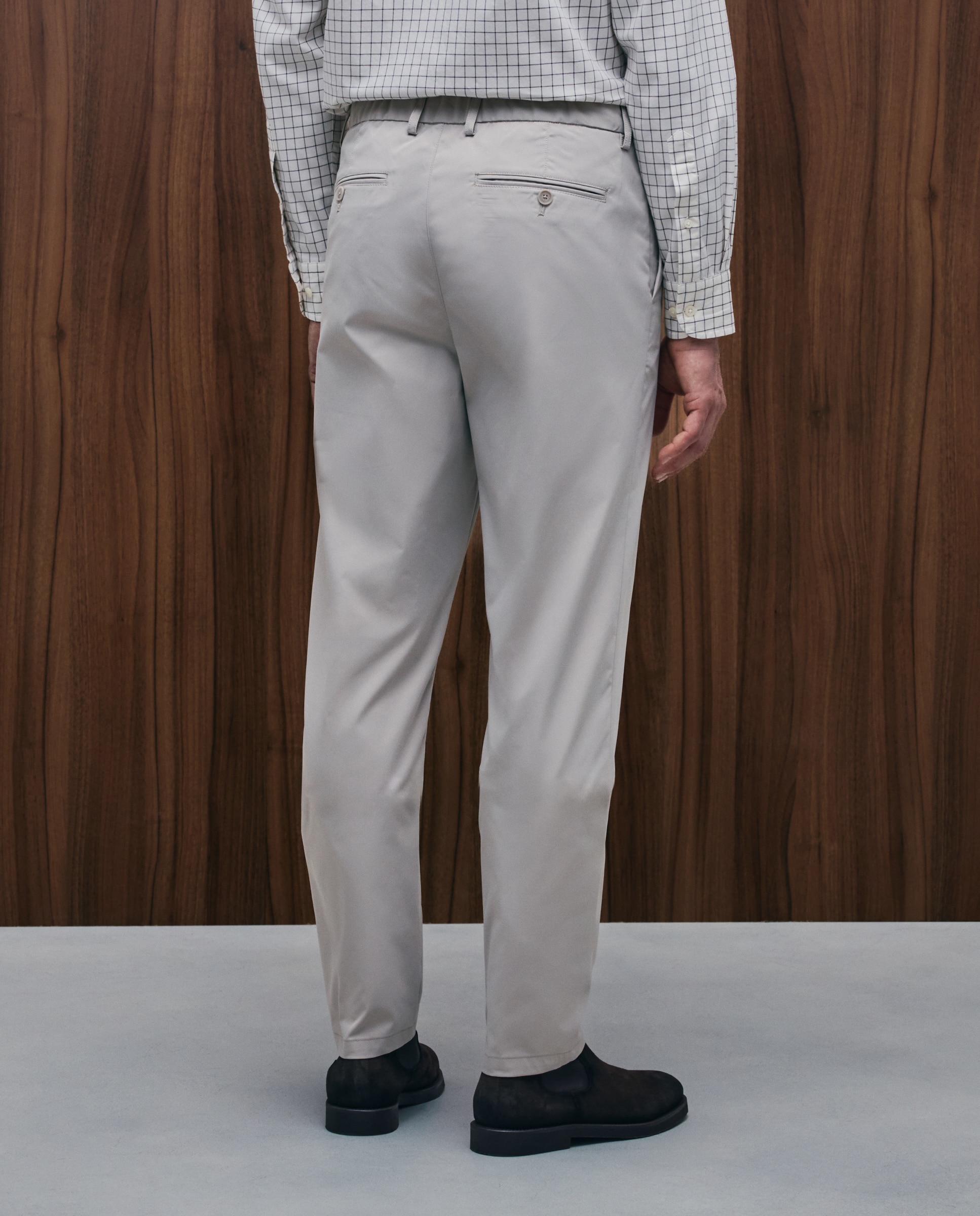 Pantalón de hombre sport Fit Slim - Emidio Tucci - Beige Beige-3