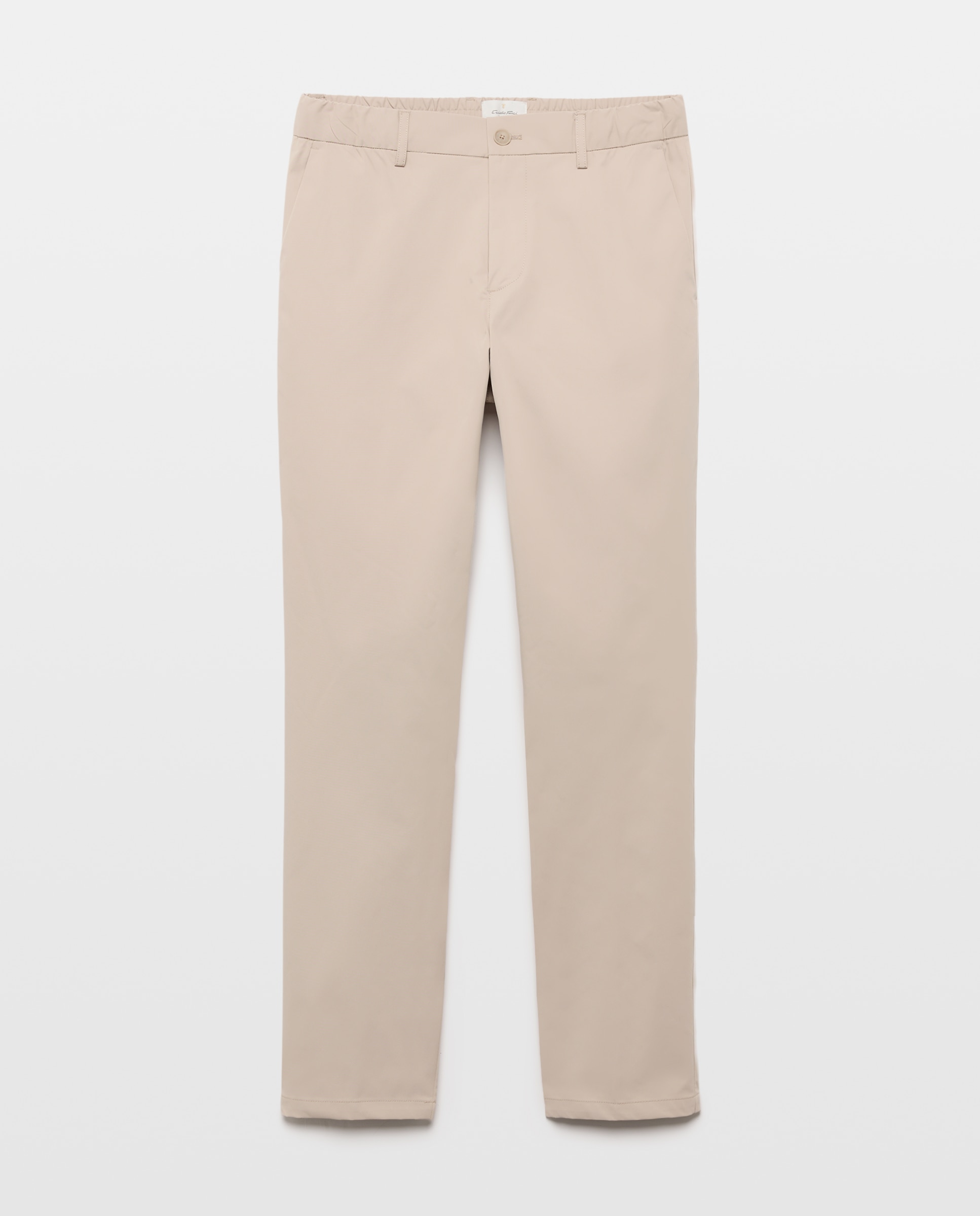 Pantalón de hombre sport Fit Slim - Emidio Tucci - Beige Beige-4