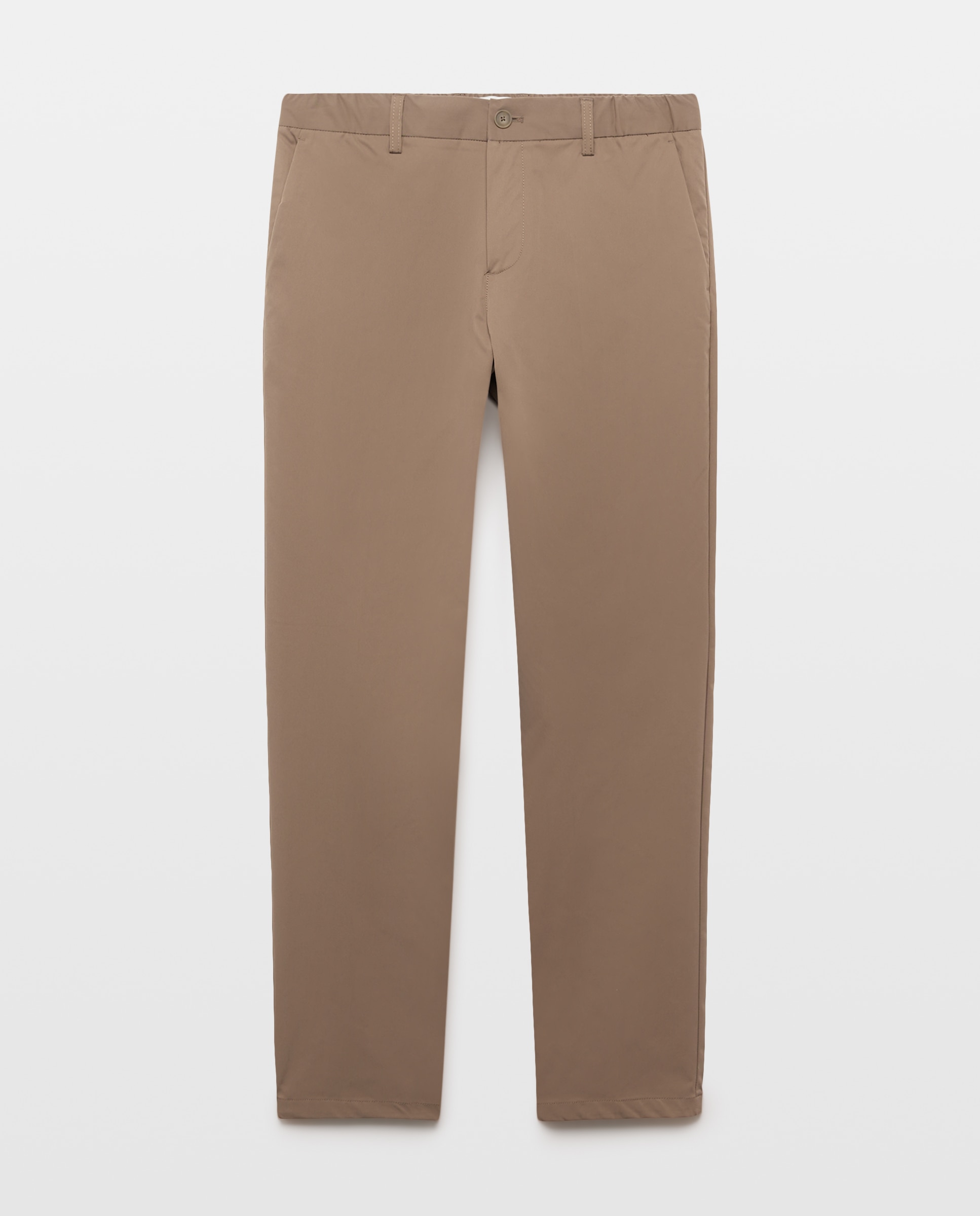 Pantalón de hombre sport Fit Slim - Emidio Tucci - Marrón Marrón-4