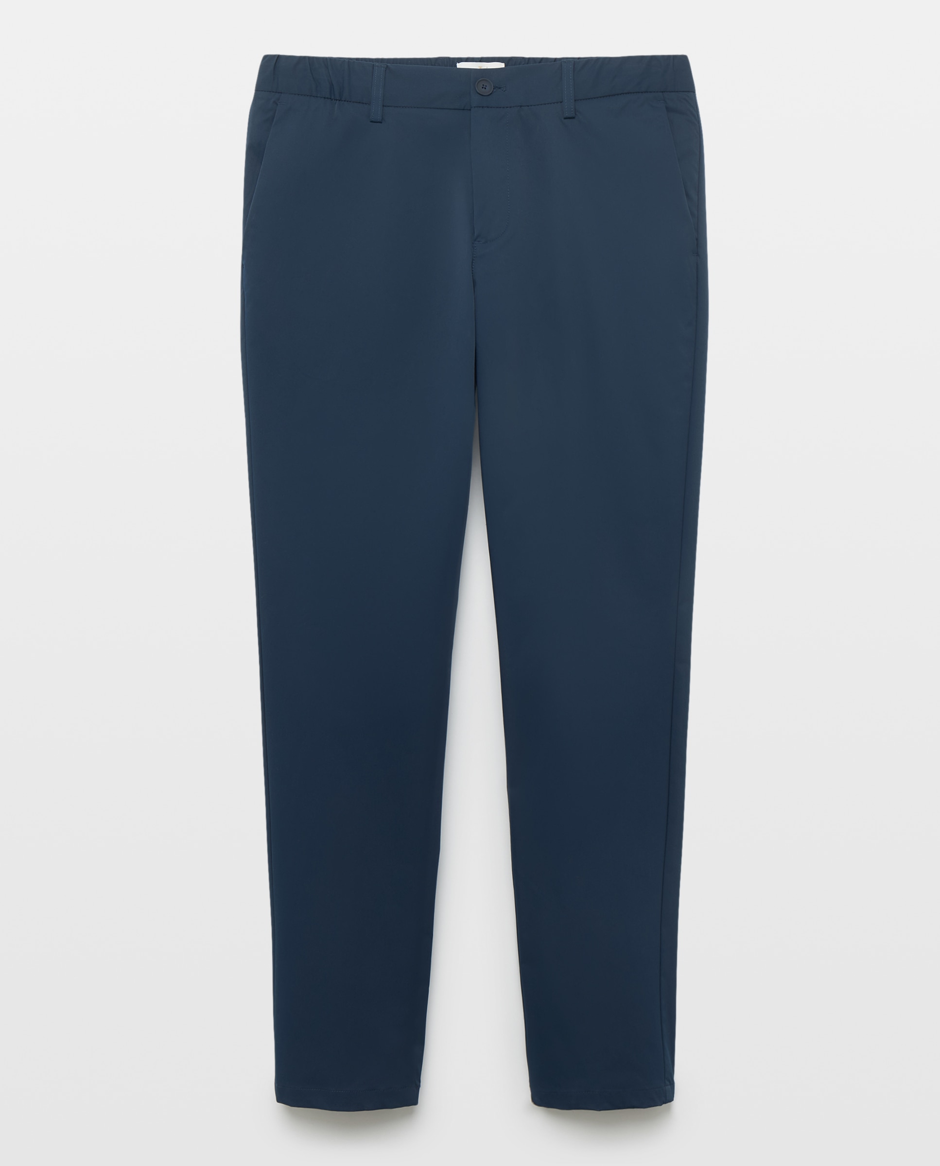 Calças Desportivas Slim Fit Azul-marinho-4