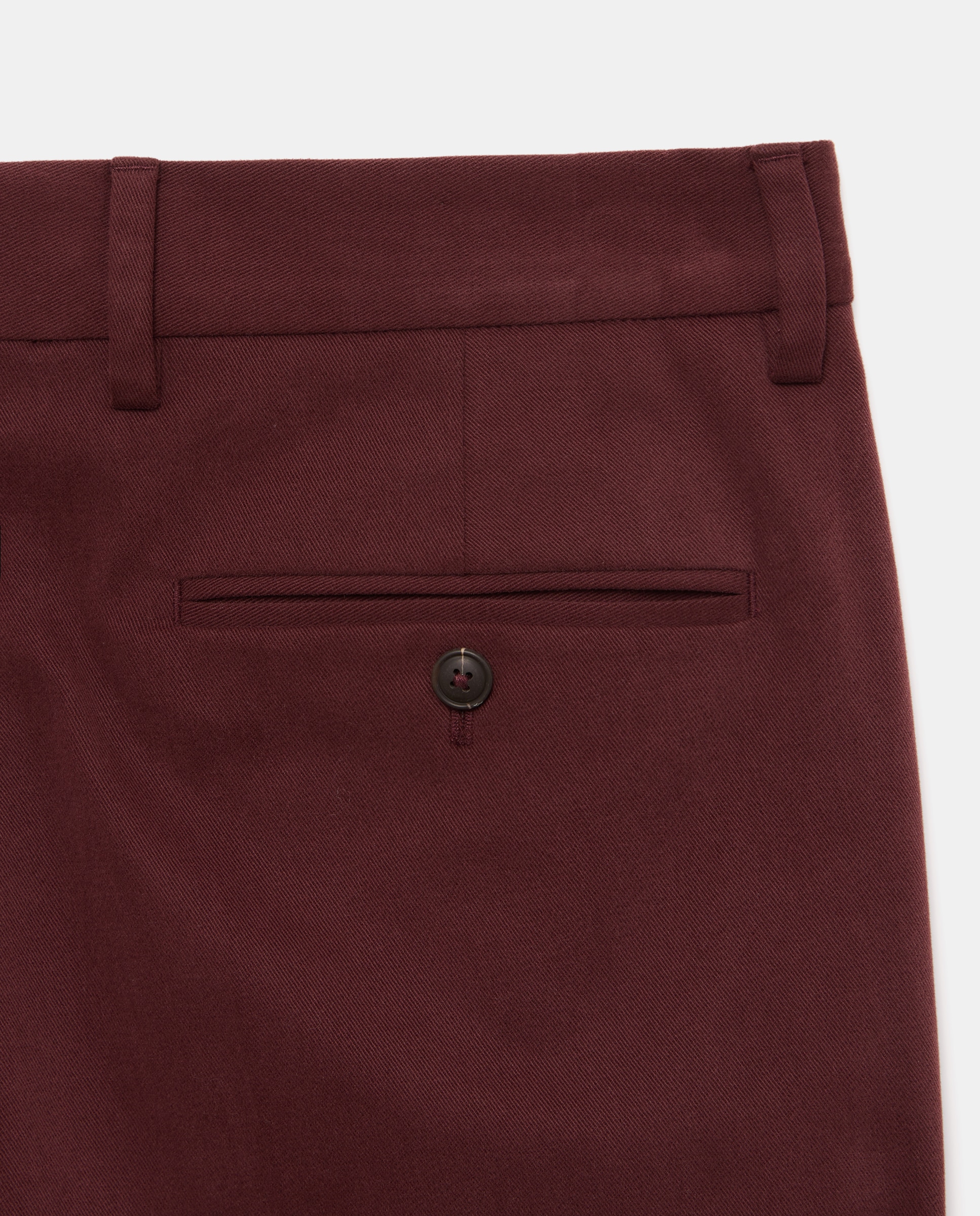 Pantalón chino regular fit algodón 100% hombre - Emidio Tucci - Burdeos Burdeos-2