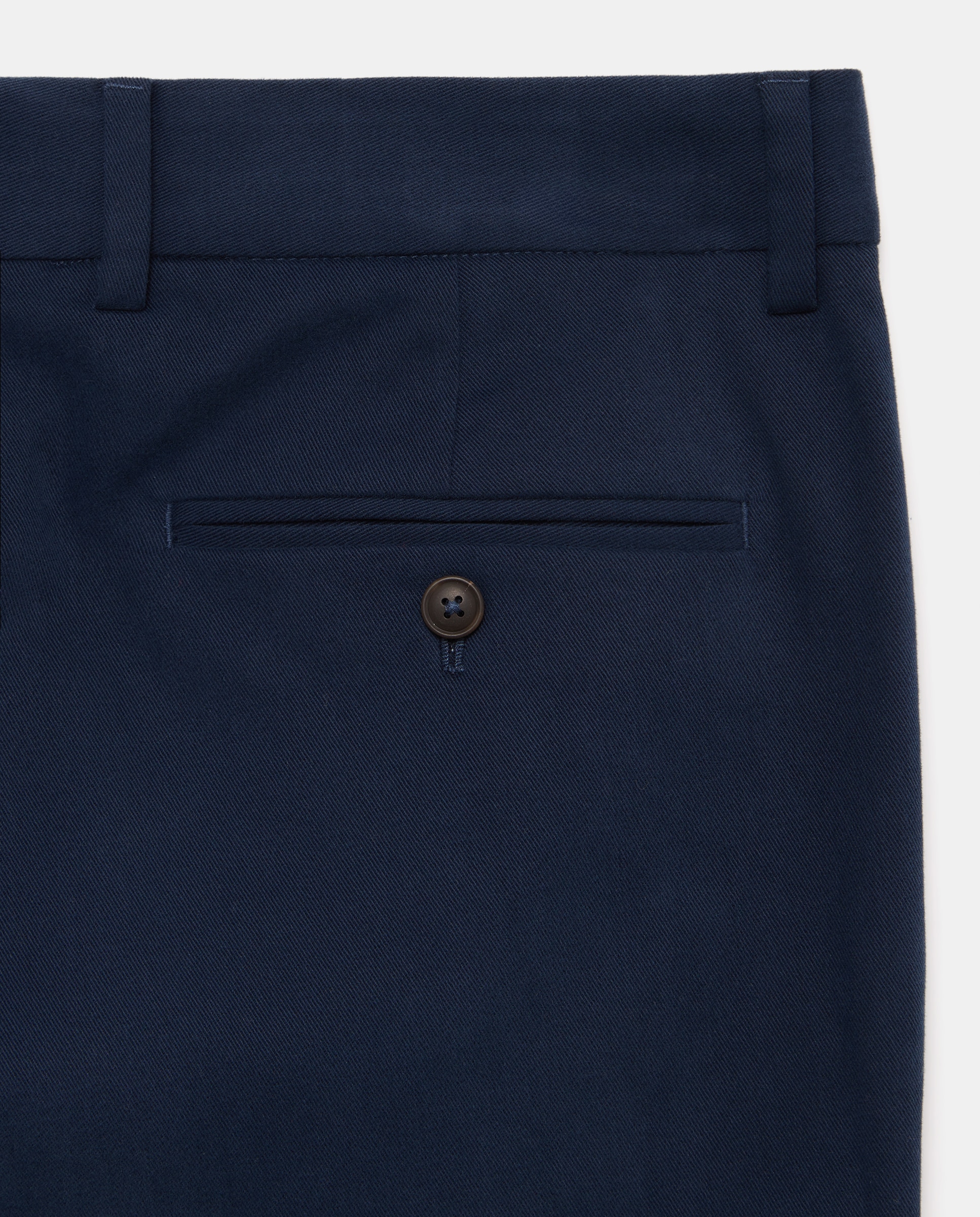Pantalón chino regular fit algodón 100% hombre - Emidio Tucci - Azul índigo Azul índigo-2
