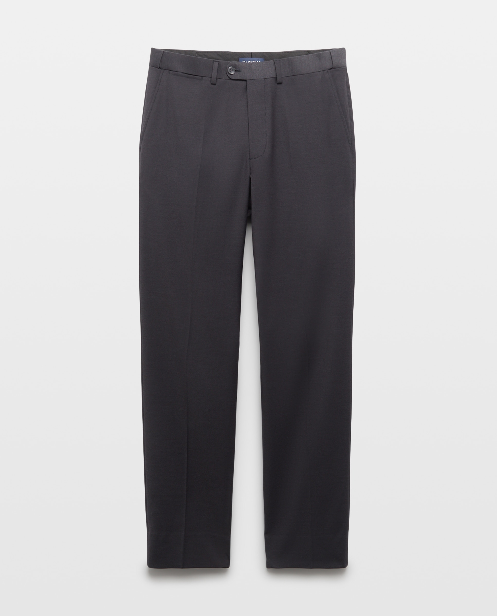 Pantalón de vestir regular con cintura extensible de hombre - Dustin - Gris oscuro Gris oscuro-4