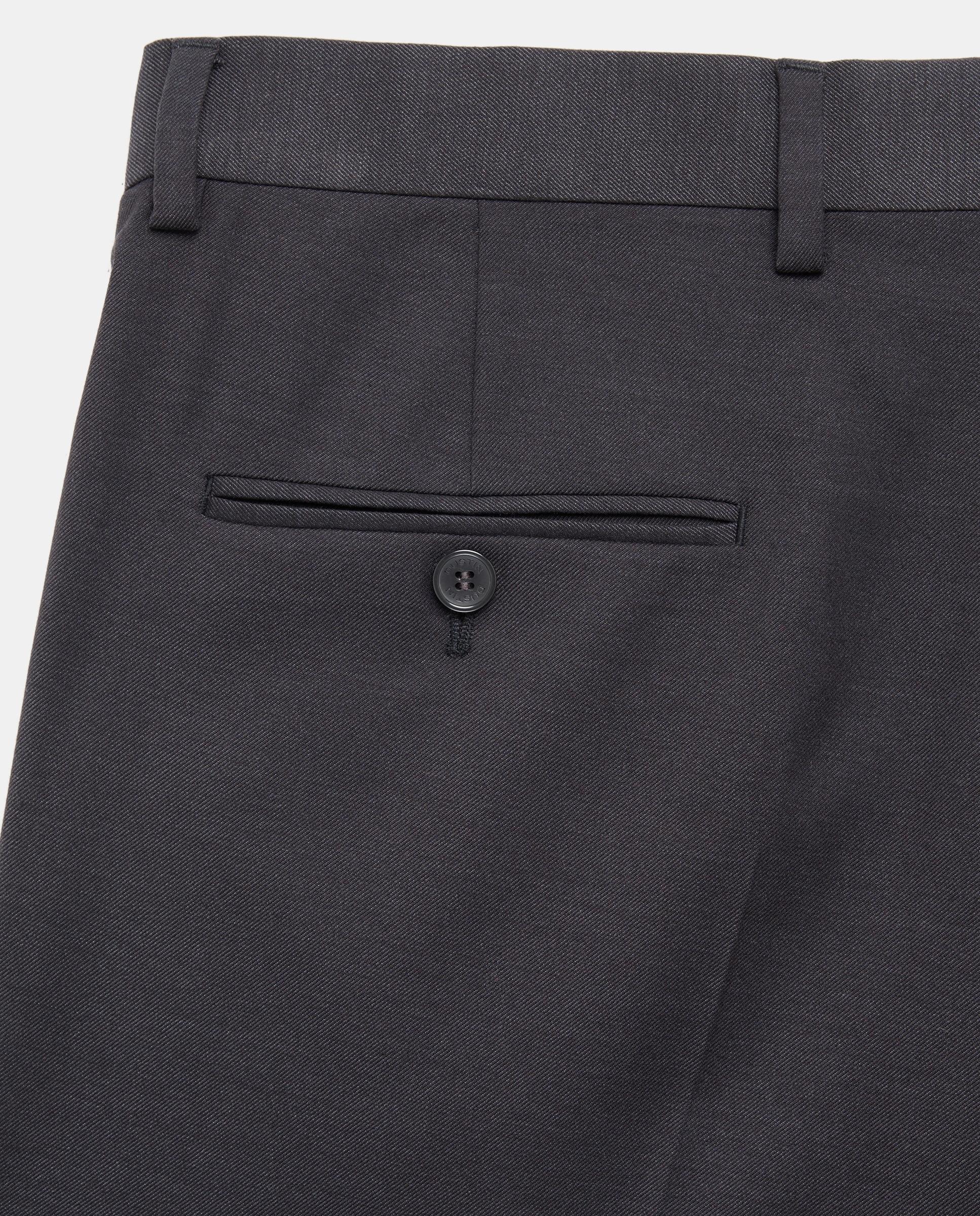 Pantalón de vestir regular con cintura extensible de hombre - Dustin - Gris oscuro Gris oscuro-5