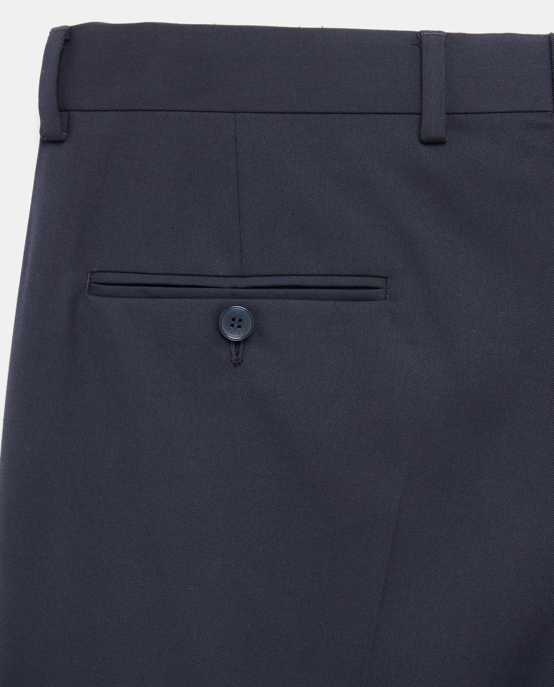 Pantalón de vestir regular con cintura extensible de hombre - Dustin - Azul marino Azul marino-5