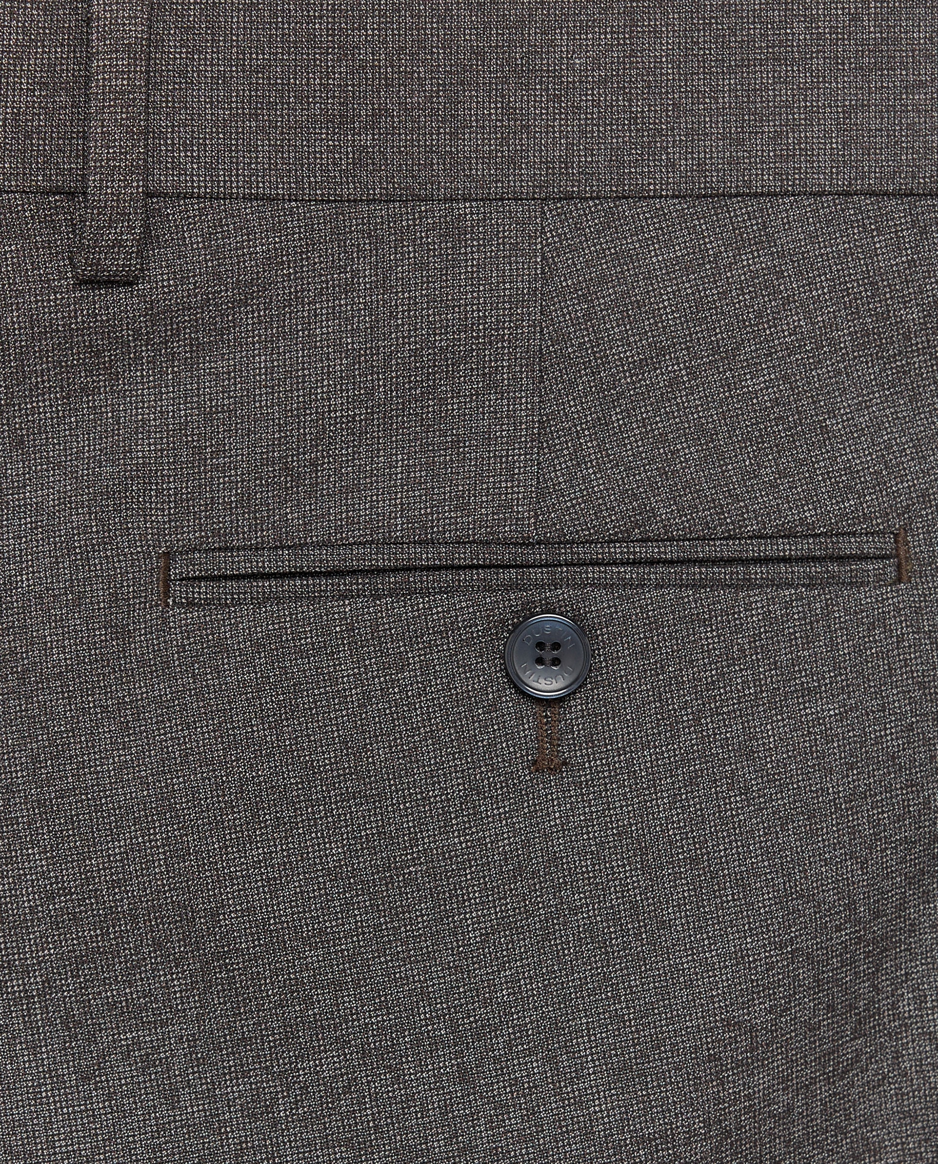 Pantalon de vestir hombre - Dustin - Marrón Marrón-5